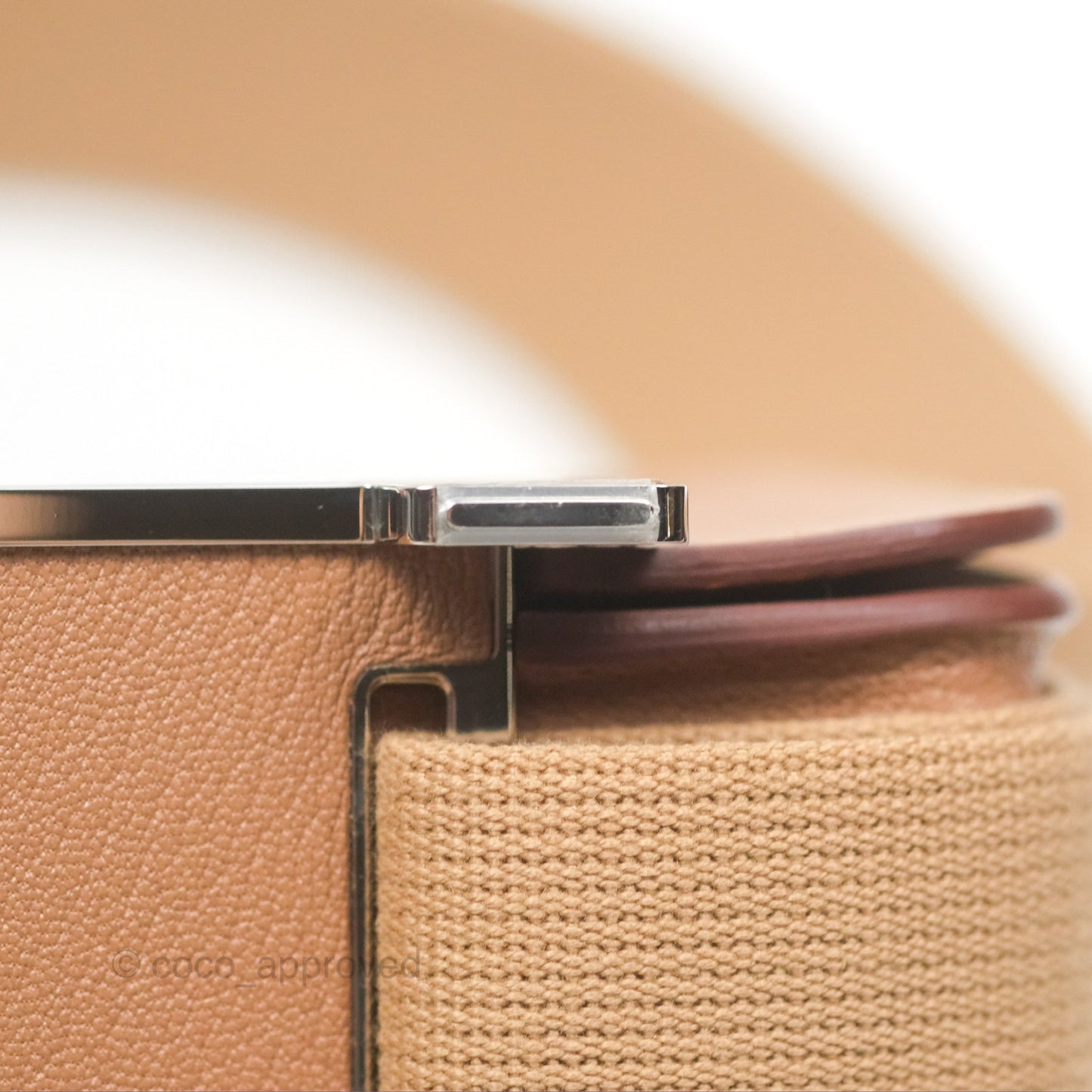 Hermès Geta Bag Chai 0M Quebracho 2J Palladium Hardware