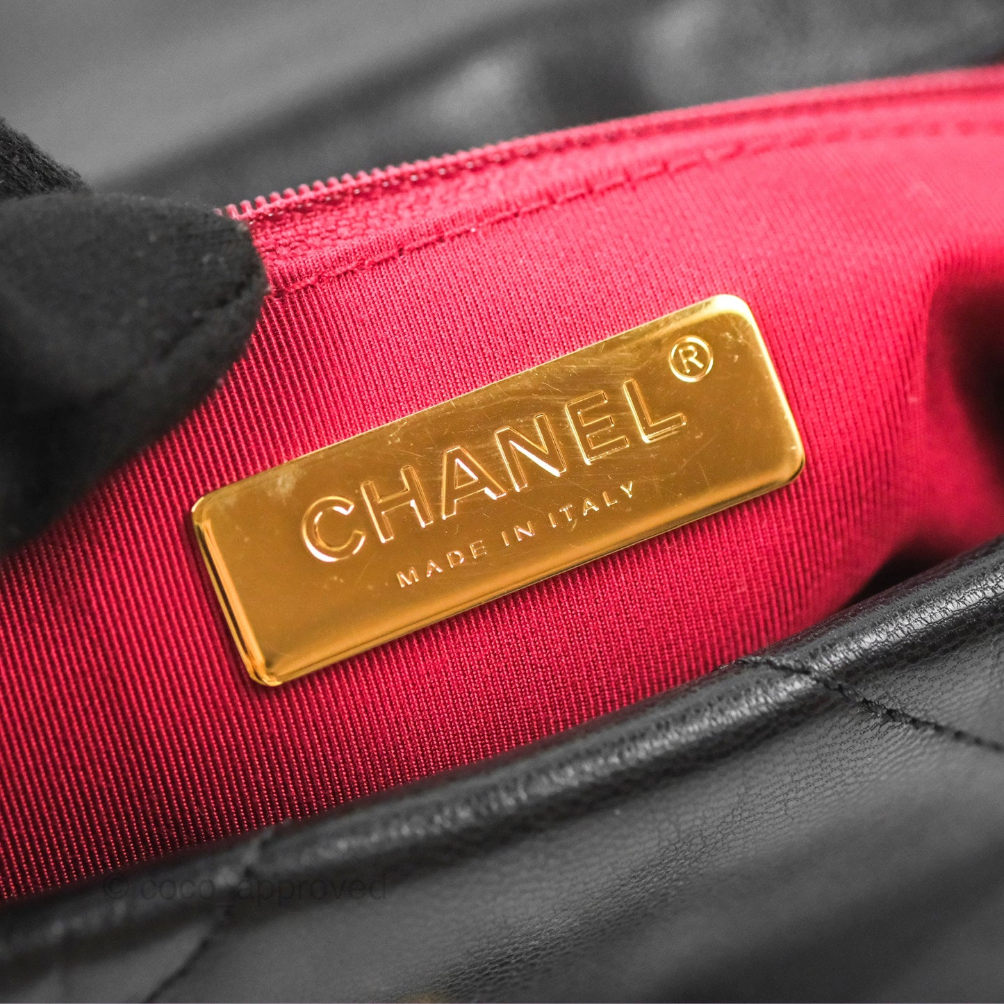 Chanel 19 Small Black Mixed Hardware