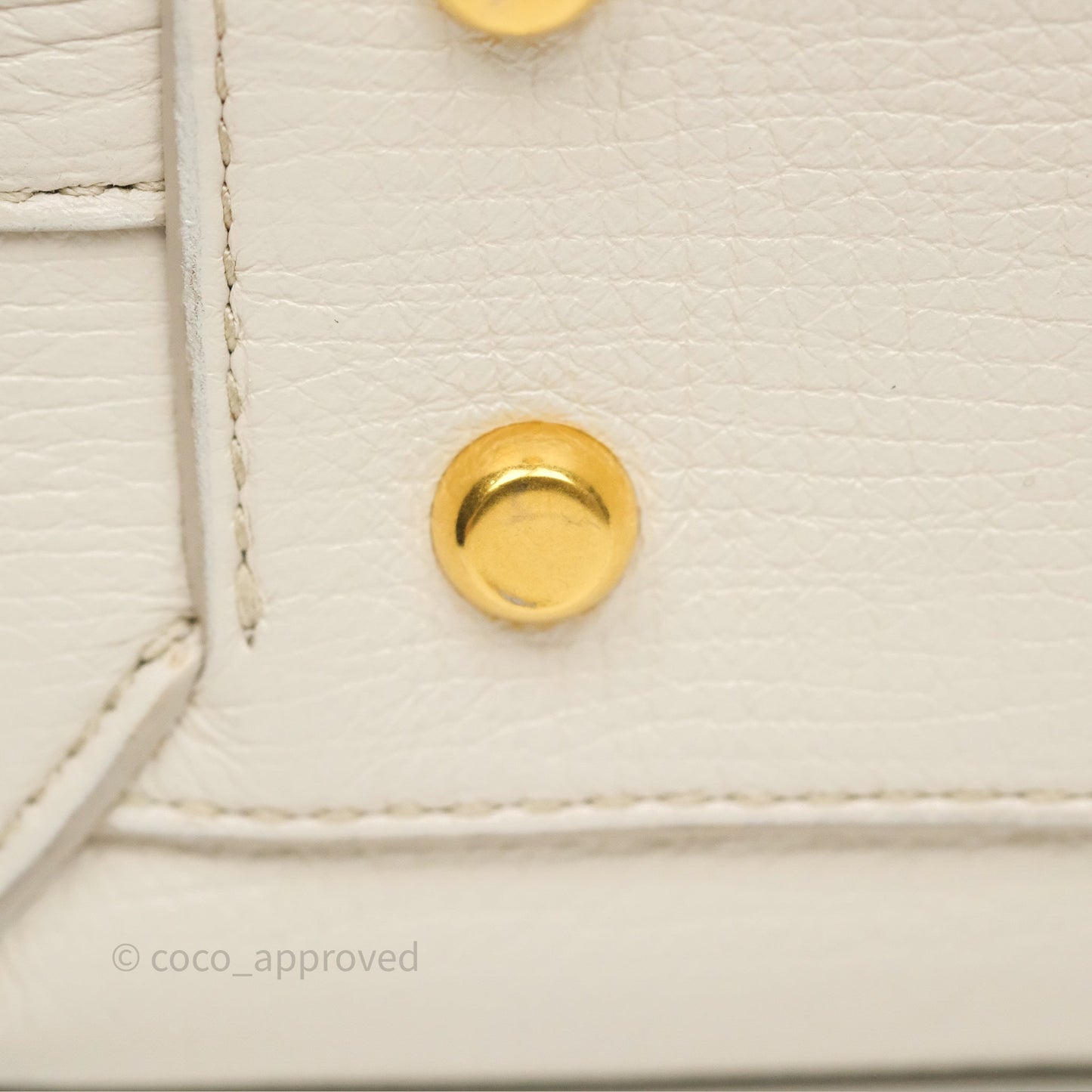 Bottega Veneta Small Arco Plaster Grainy Calfskin