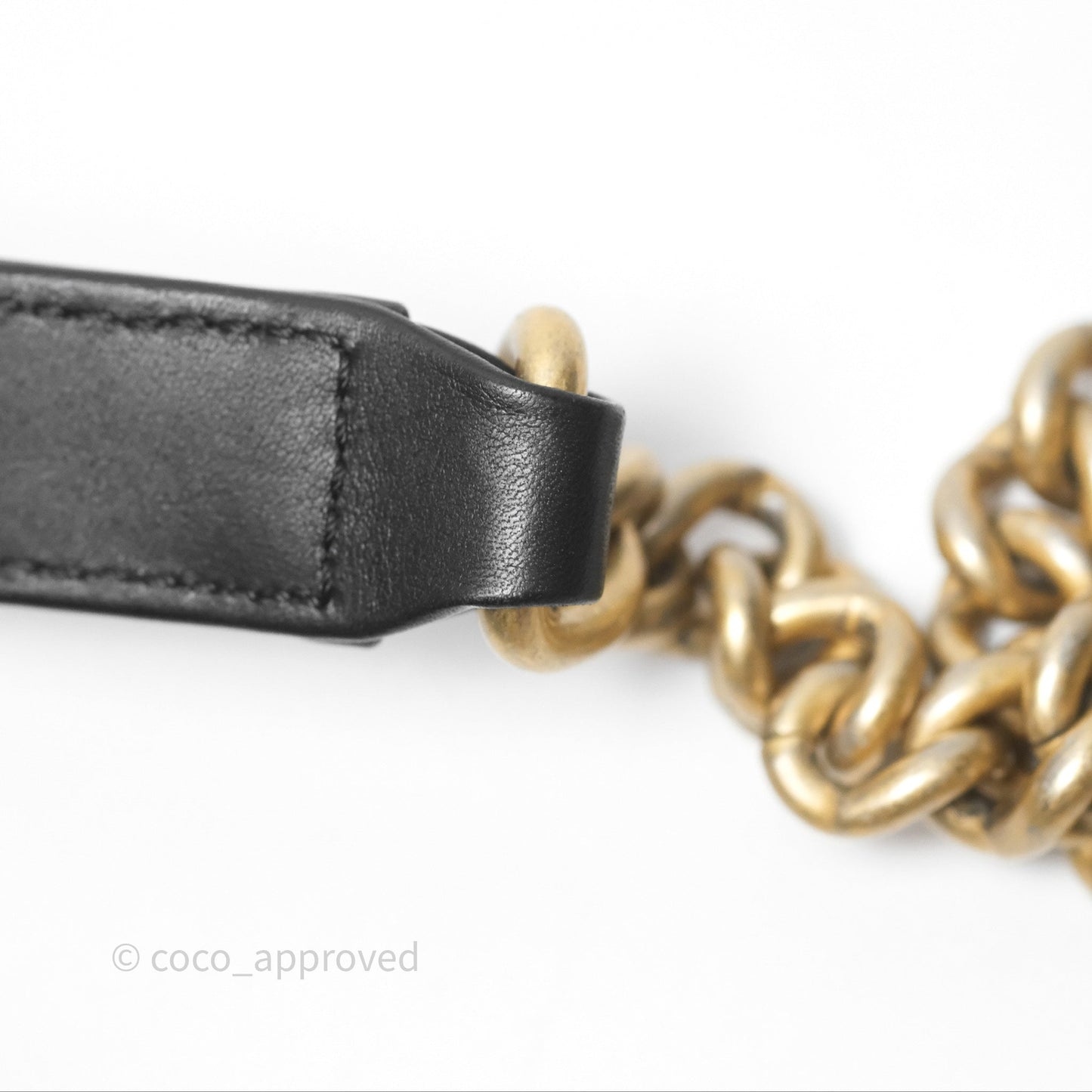Chanel Quilted Boy Bucket Bag Black Lambskin Aged Gold Hardware