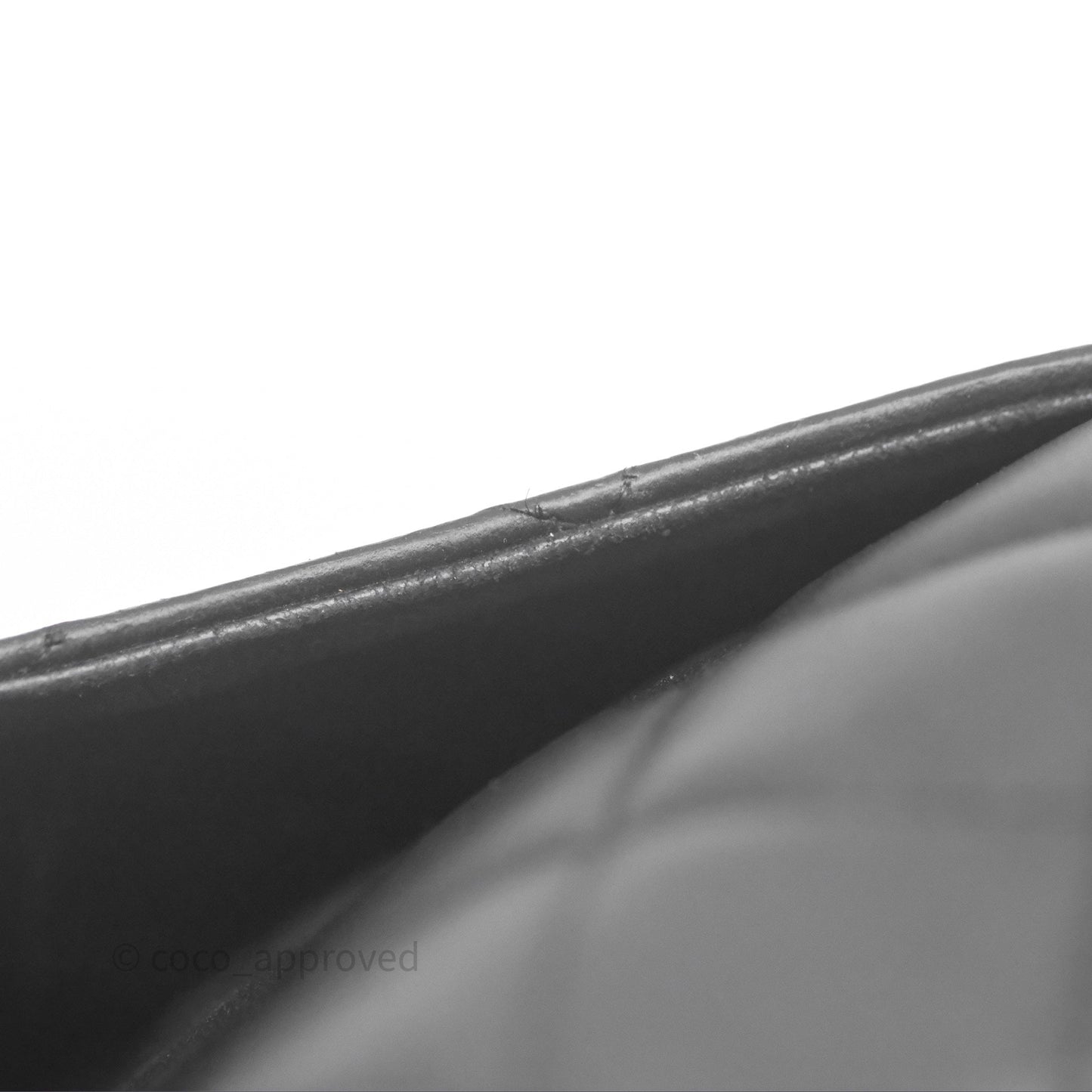 Chanel Quilted WOC Black Lambskin Silver Hardware