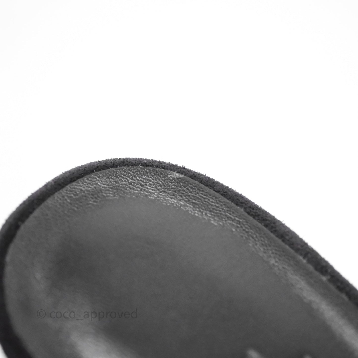 Hermès Suede Blink Black Size 37