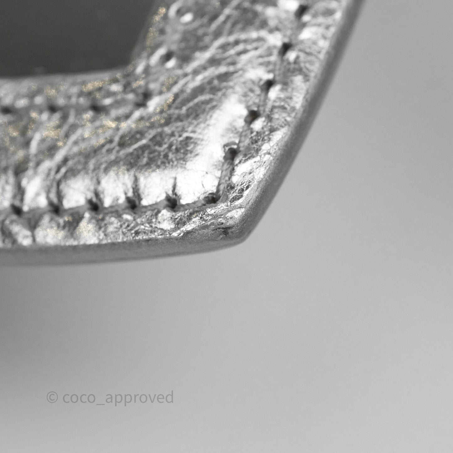 Balenciaga Le Cagole Shoulder Bag Metallic Silver