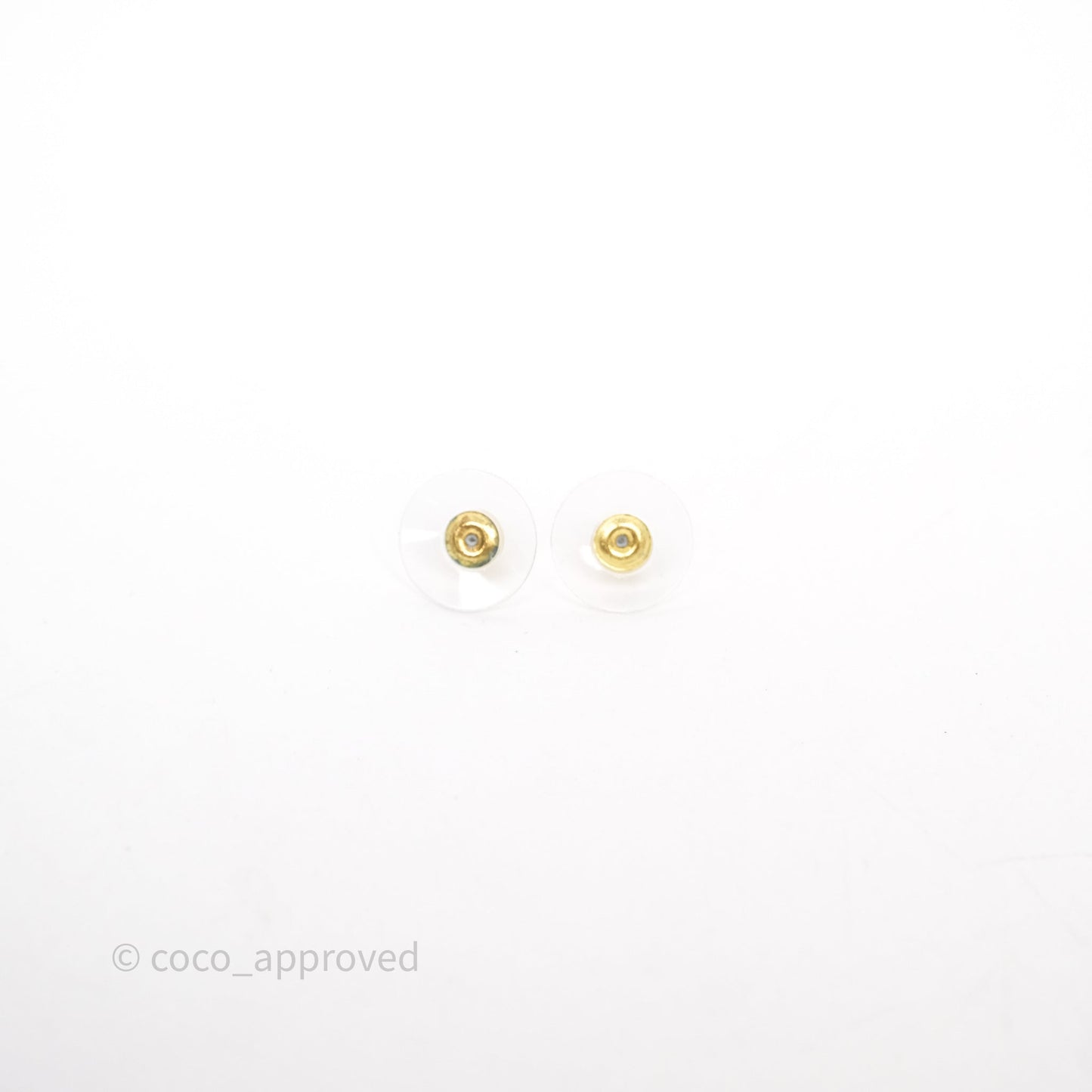Chanel CC Earrings Gold Tone 26P