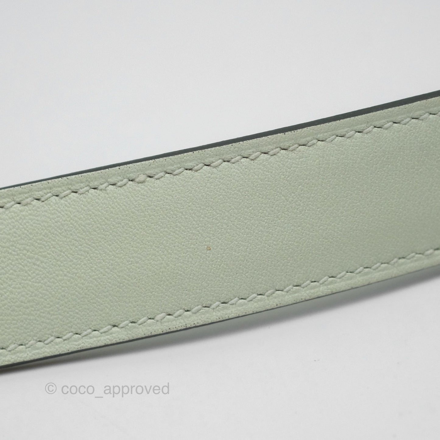 Hermès Mini Lindy Touch Vert Fizz 0S Swift Alligator Handle Gold Hardware