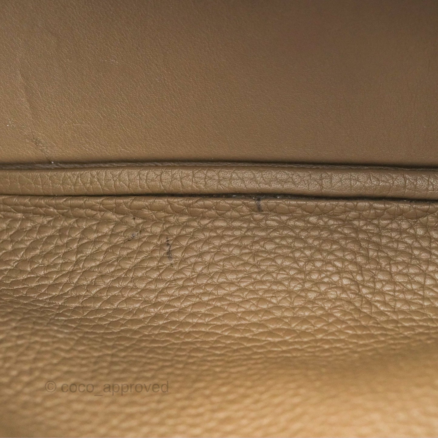 Hermès Lindy 26 Etoupe Clemence Palladium Hardware