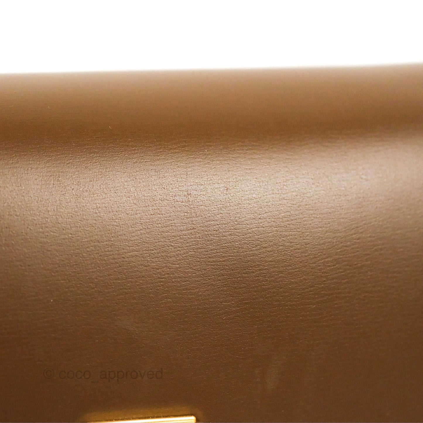 Celine Teen Classic Box Flap Caramel Box Calfskin