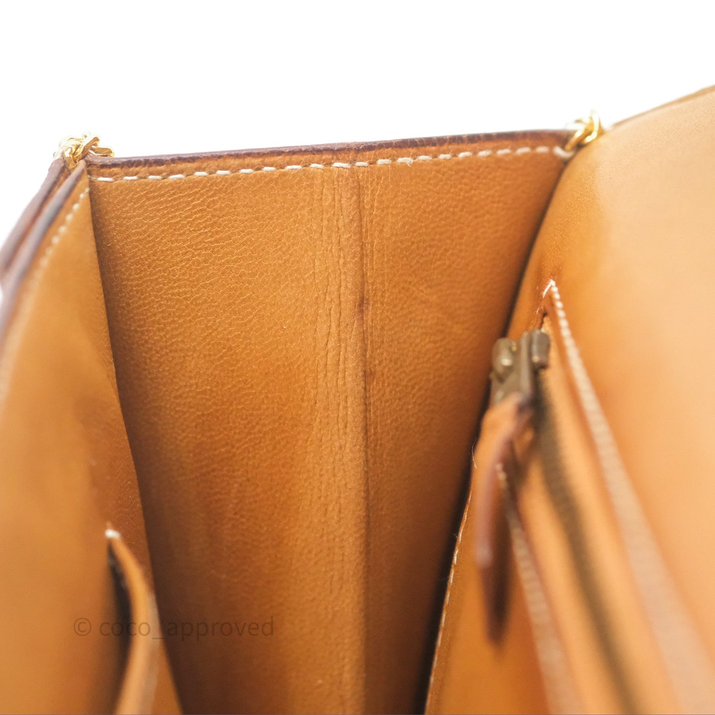 Hermès Vintage Lydie Gold Bag Gold Hardware