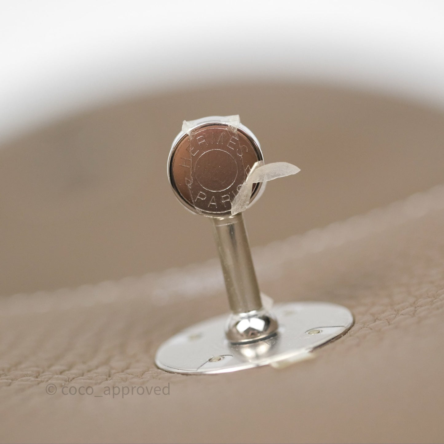 Hermès Lindy 30 Etoupe 18 Clemence Palladium Hardware