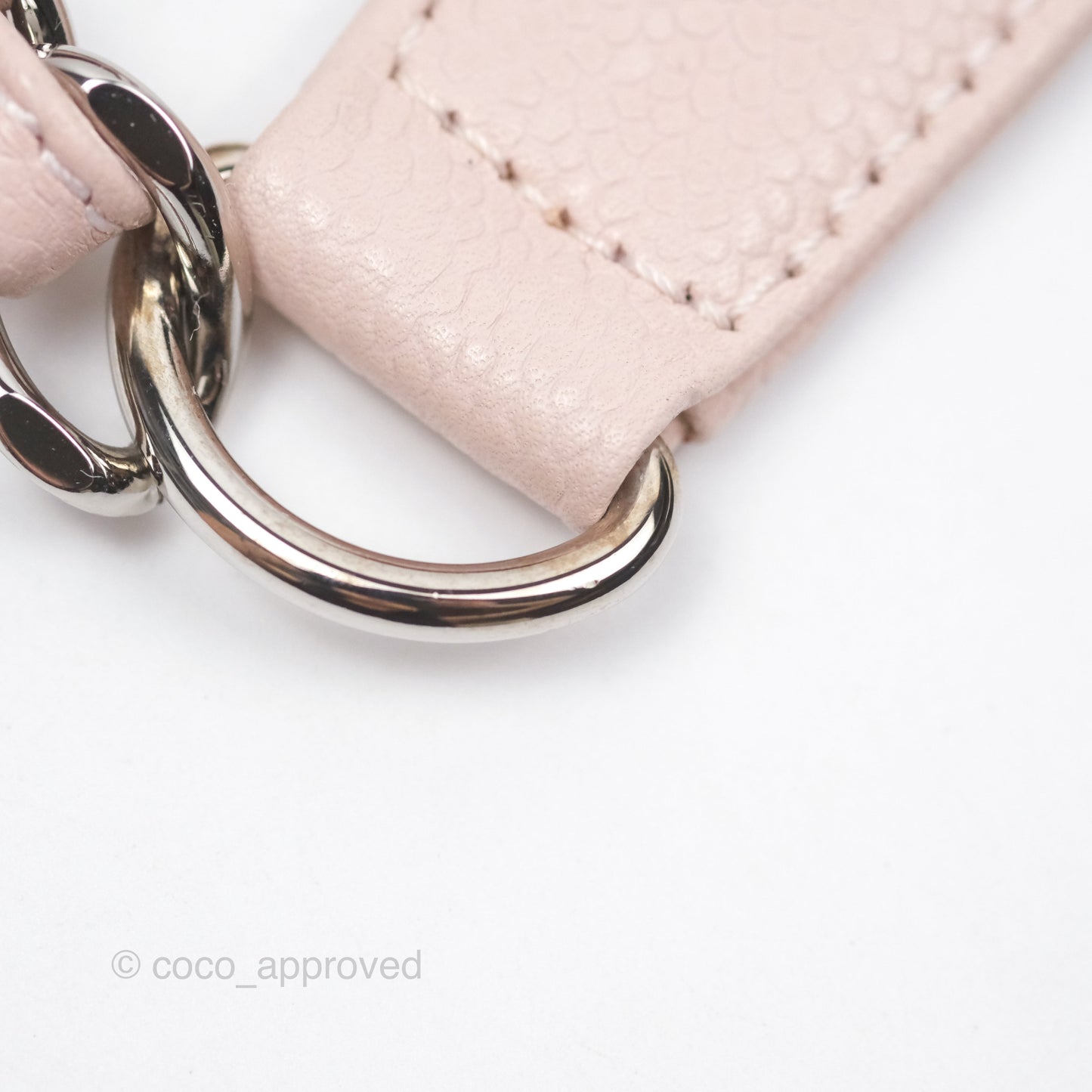 Chanel GST Pink Caviar Silver Hardware
