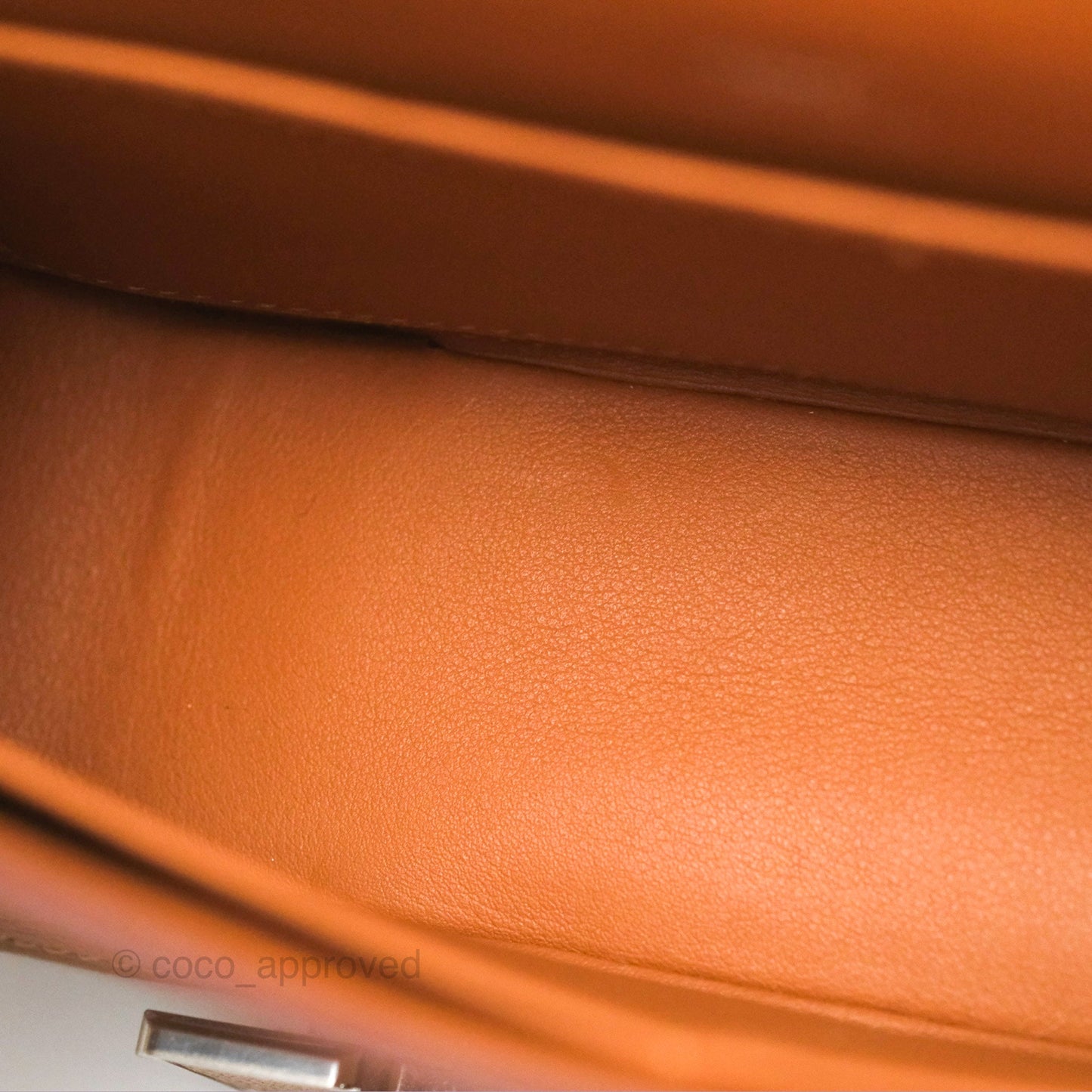 Hermès Geta Bag Chai 0M Quebracho 2J Palladium Hardware