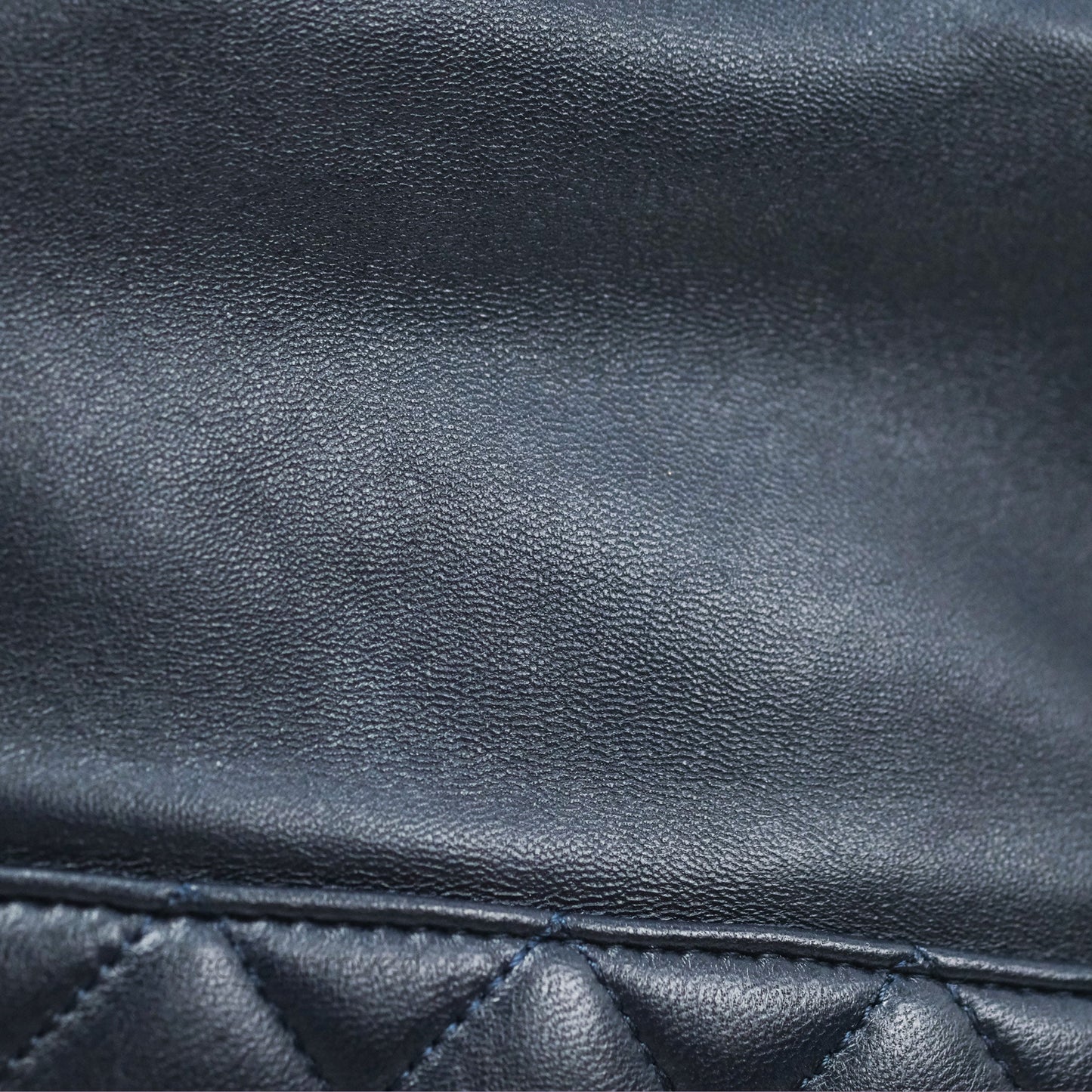 Chanel Small Seoul Backpack Navy Lambskin Gold Hardware