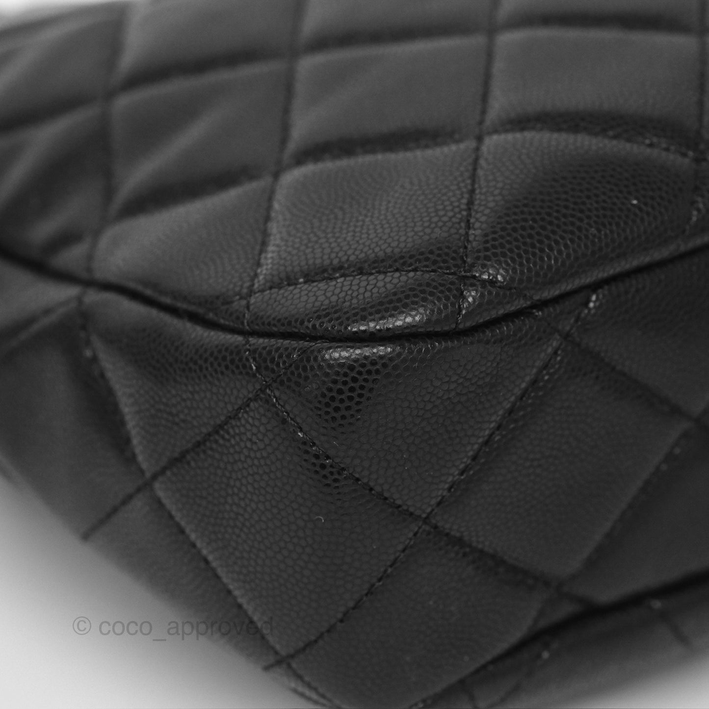 Chanel Twist Your Buttons Hobo Bag Black Shiny Soft Caviar Aged Gold Hardware 22A