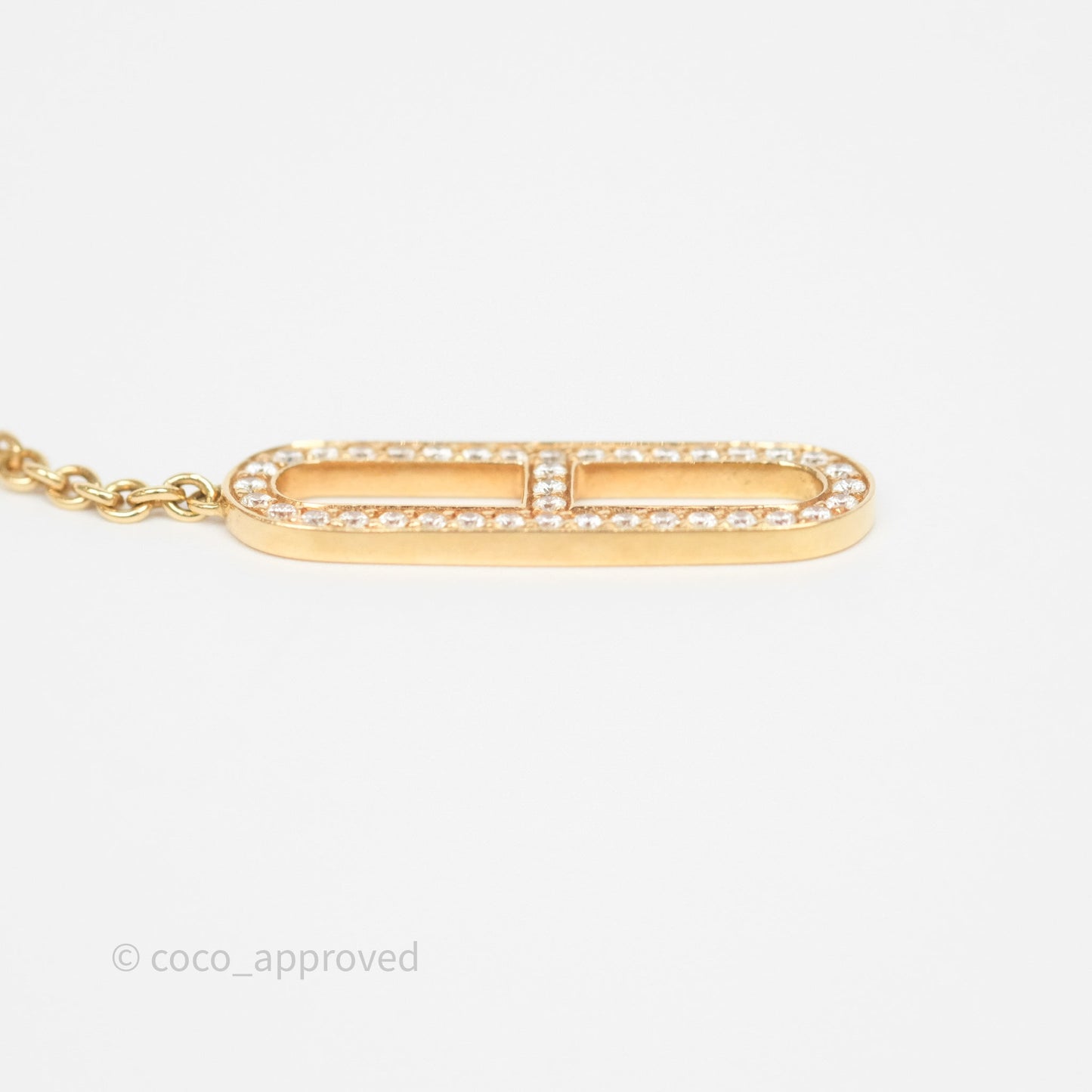 Hermès Ever Chaine d'Ancre Bracelet Diamonds Rose Gold
