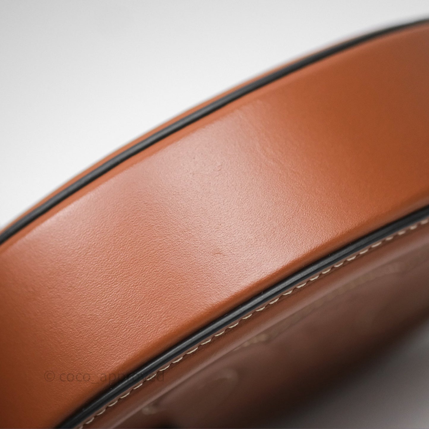 Celine Mini Oval Bag Cuir Triomphe Tan Calfskin