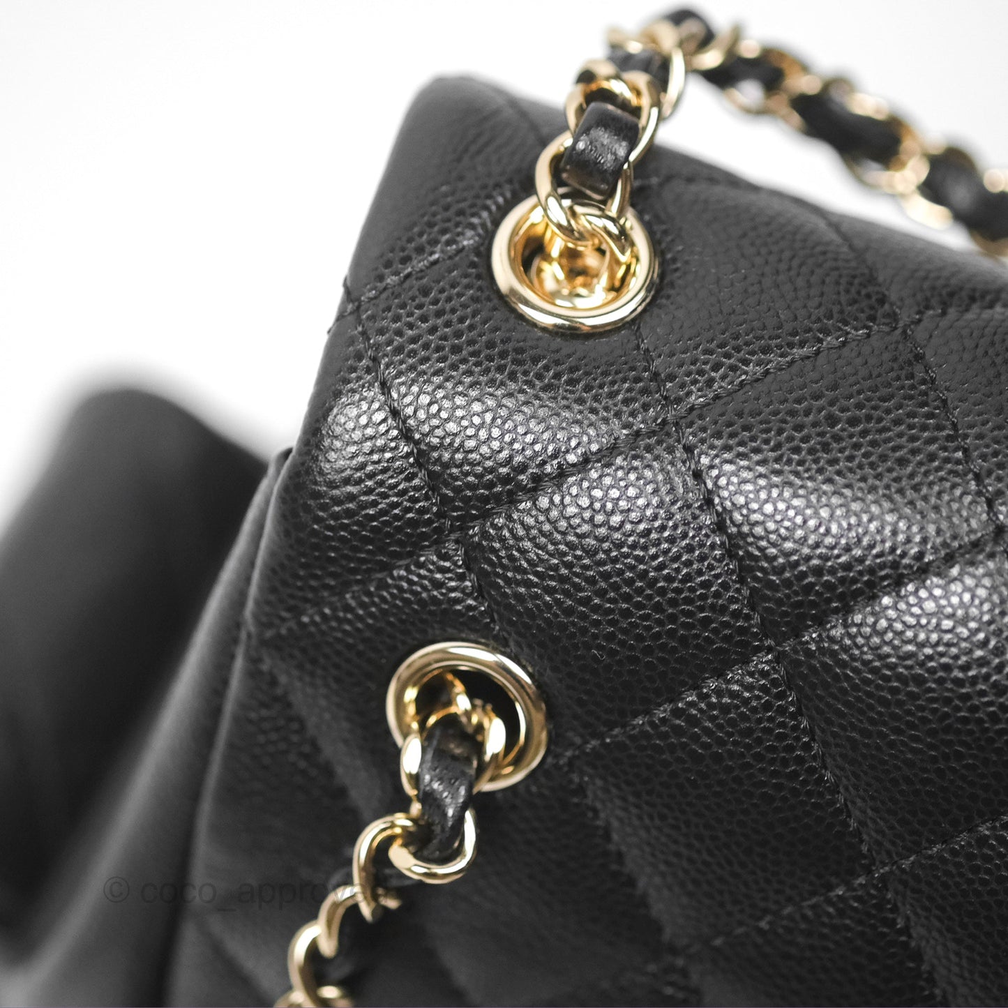 Chanel Small Duma Backpack Caviar Black Gold Hardware 23K