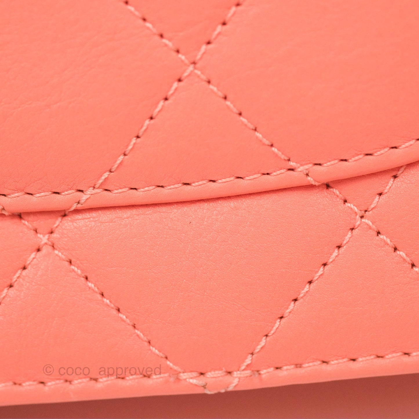 Chanel Metal Top Handle Flap Bag Iridescent Orange Claire Calfskin Aged Gold Hardware