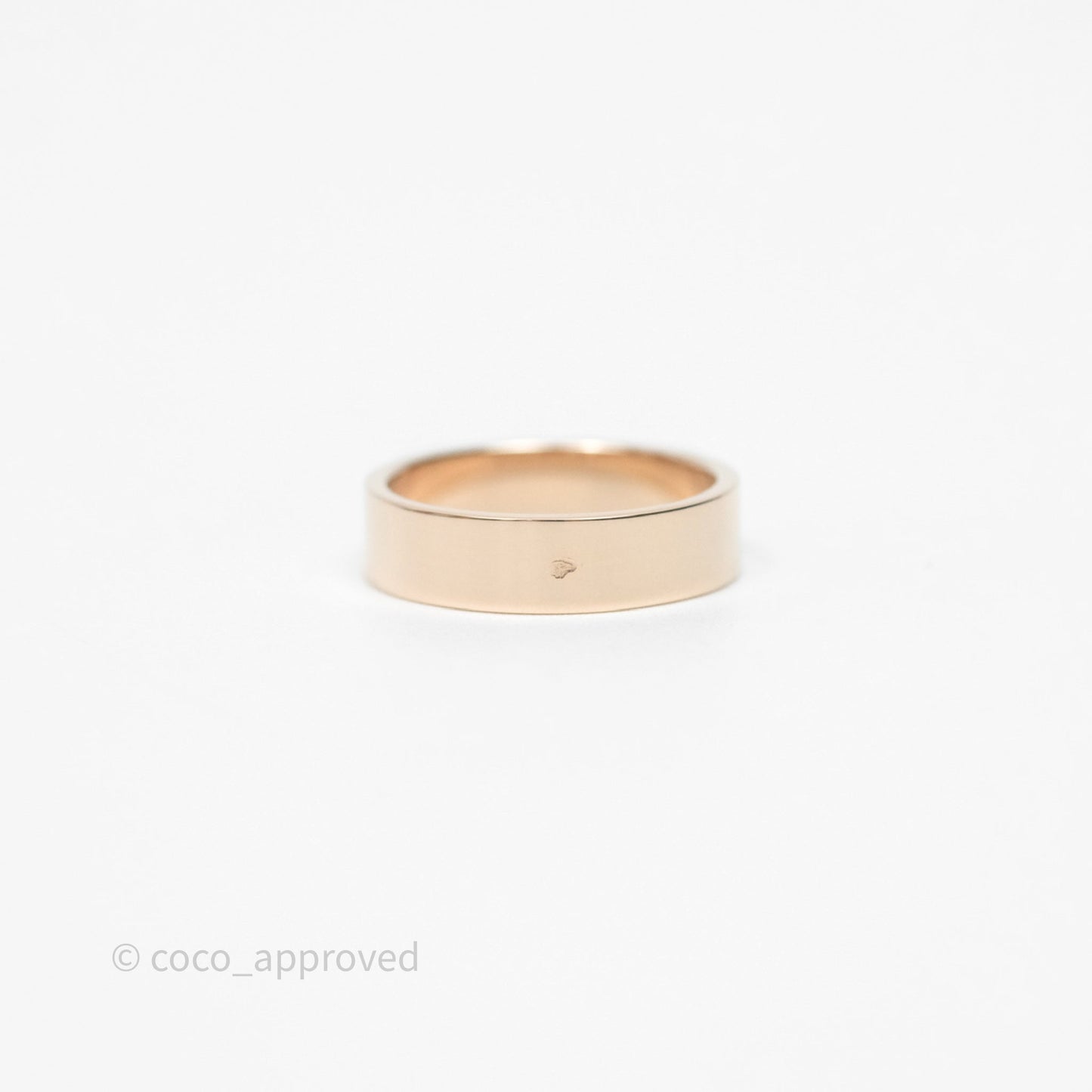 Hermes Collier de Chien Ring PM Rose Gold Size 52