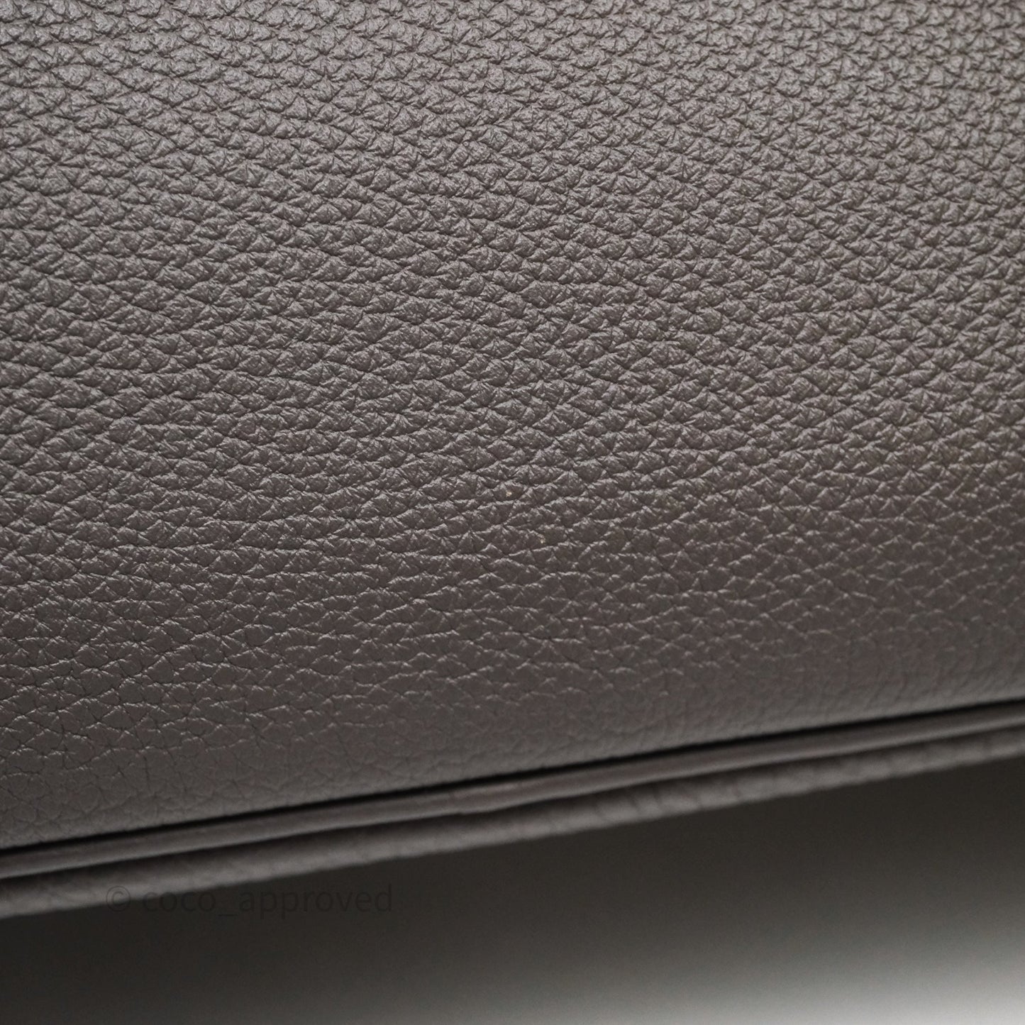 Hermès Birkin 30 Gris Asphalte Togo Gold Hardware