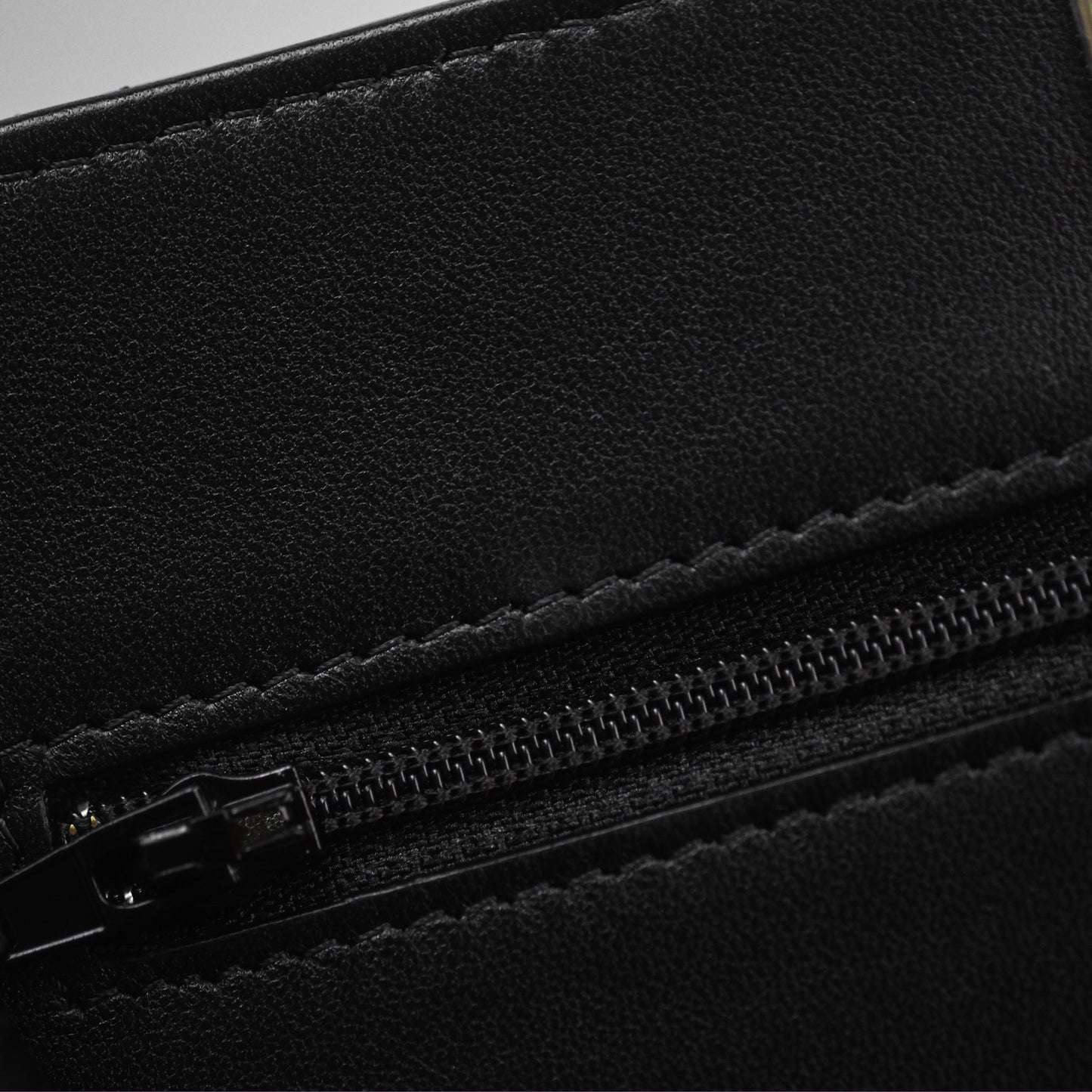 Chanel Trendy CC WOC Wallet on Chain Black Lambskin Gold Hardware
