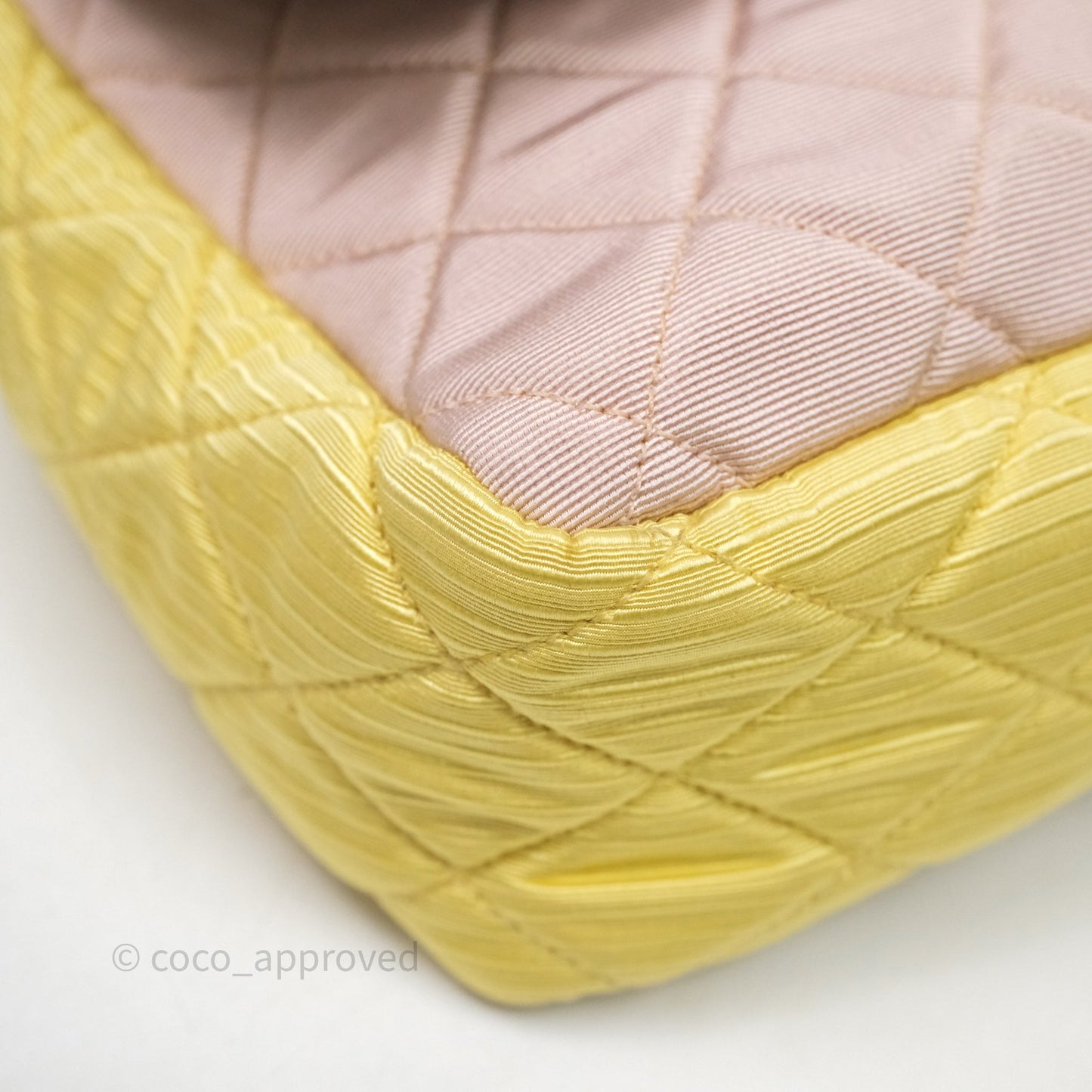 Chanel Reissue Flap Bag Tricolor Pastel Satin Aged Gold Hardware