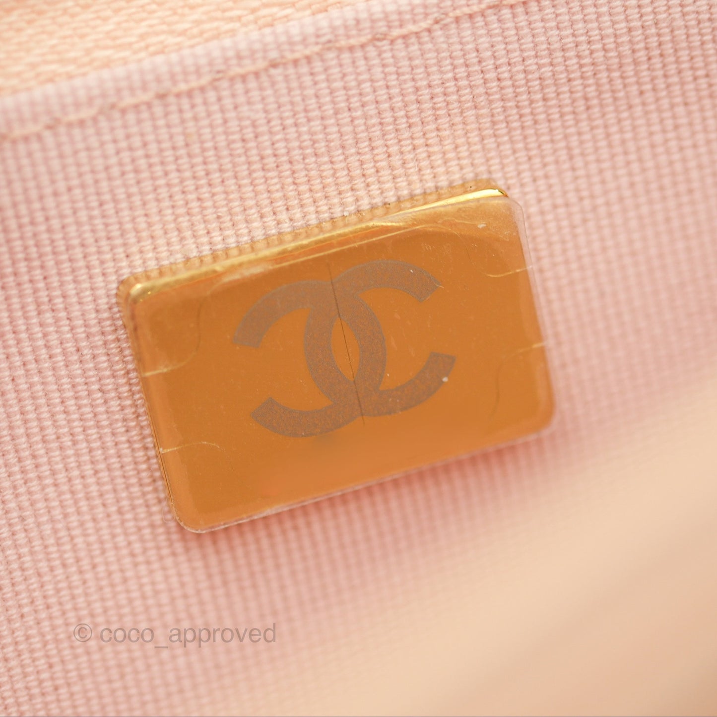 Chanel Quilted Bow Wallet On Chain WOC Light Beige Caviar Gold Hardware