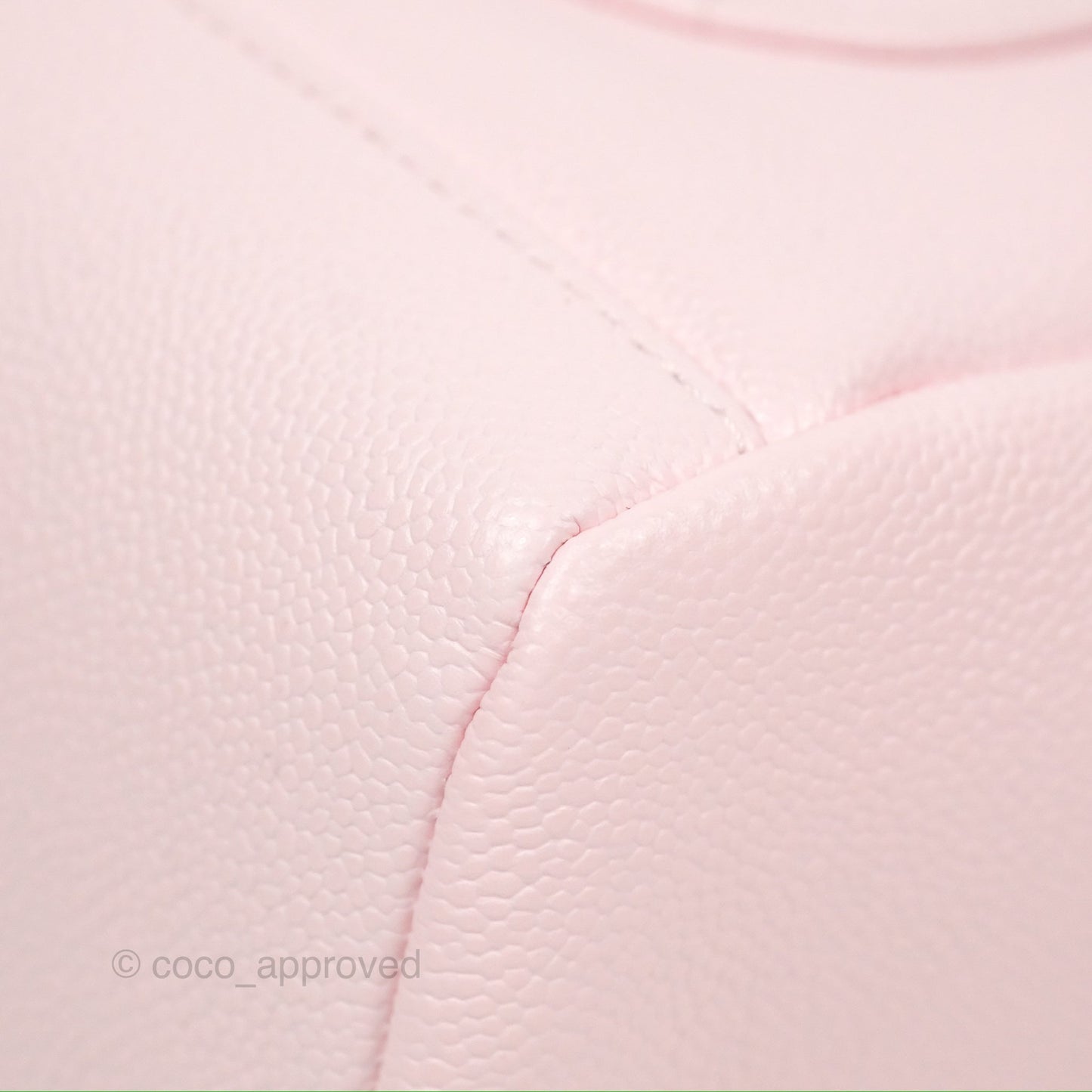 Chanel Business Affinity Drawstring Bucket Bag Light Pink Caviar Gold Hardware