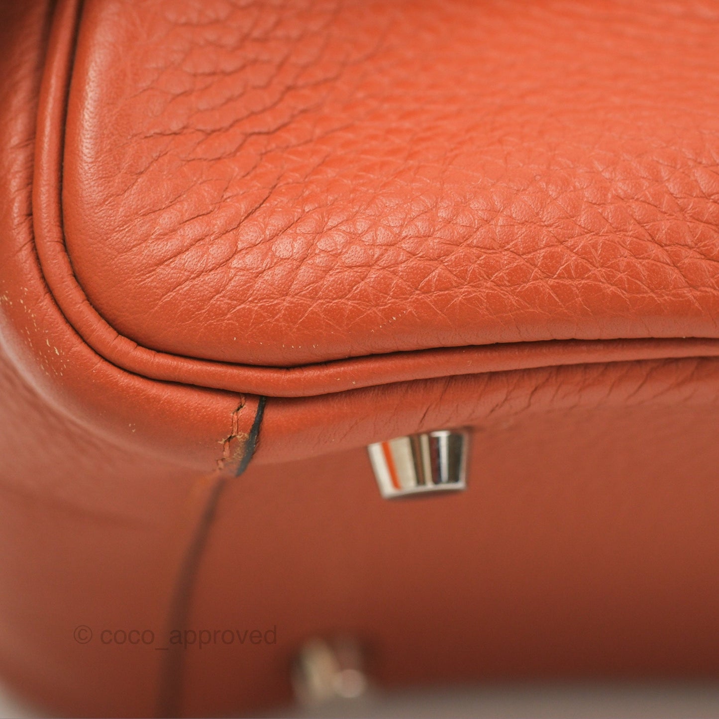 Hermès Lindy 26 Cuivre Clemence Palladium Hardware