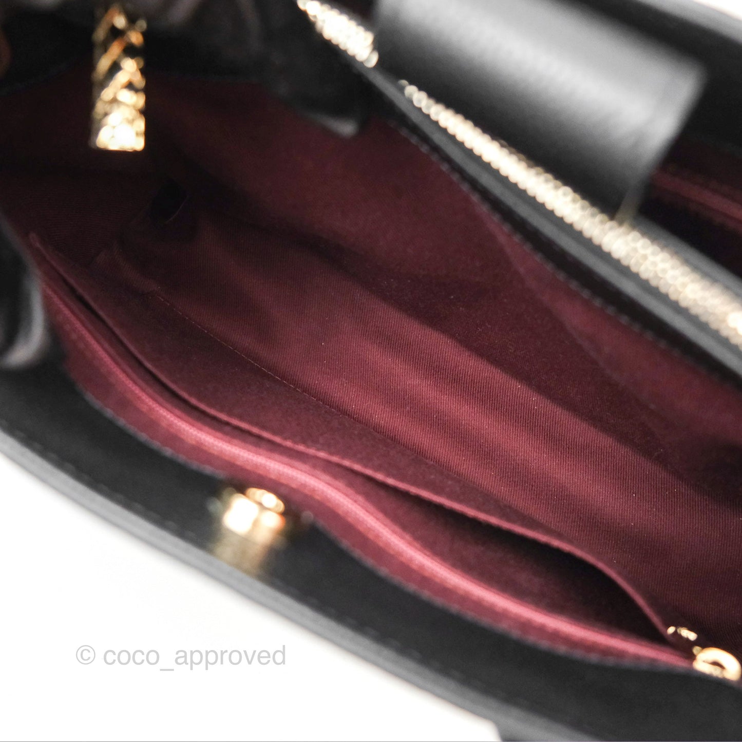 Chanel Small Neo Executive Tote Bag Black Grained Calfskin