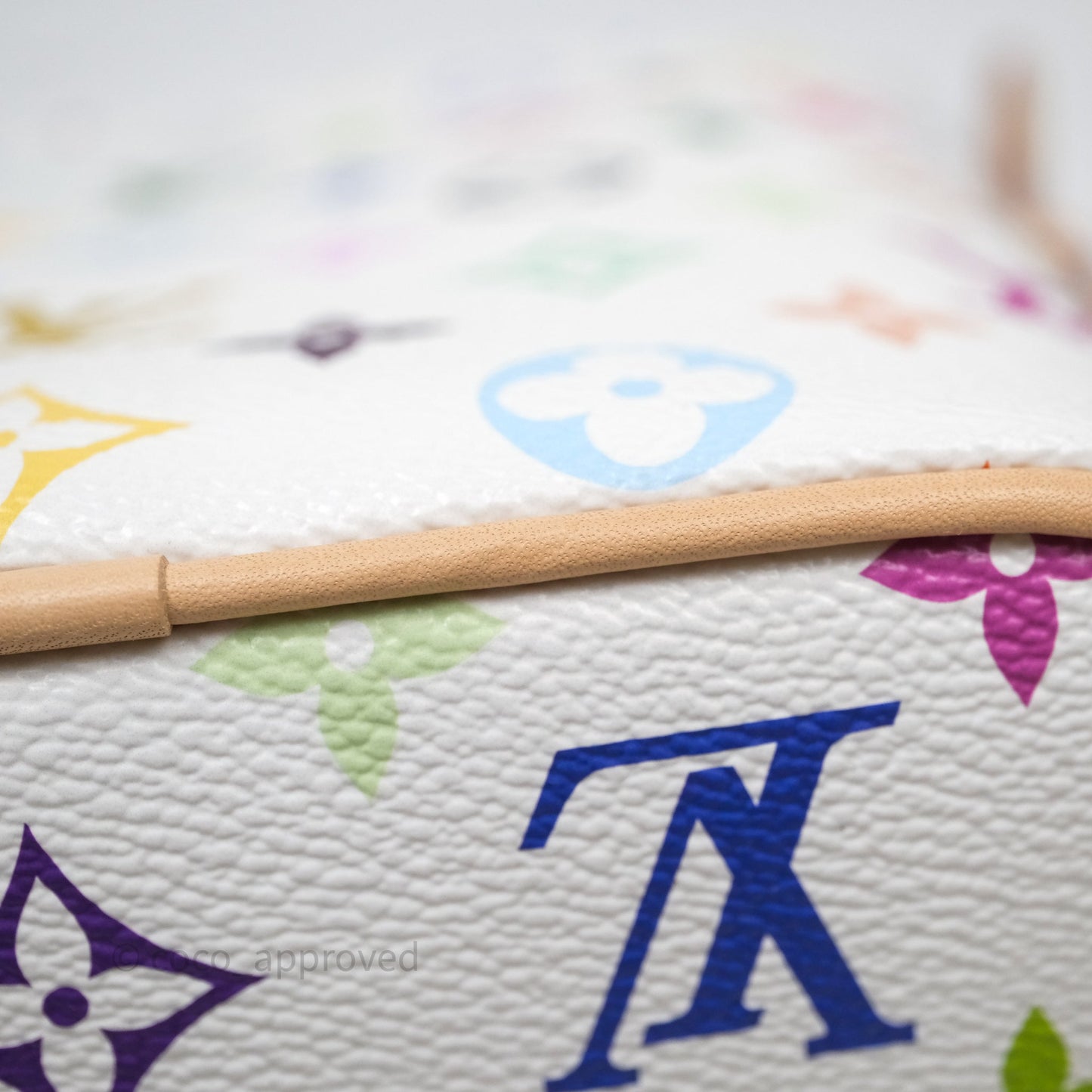 Louis Vuitton x Takashi Murakami All In BB Bag Multicolore Blanc Monogram Canvas