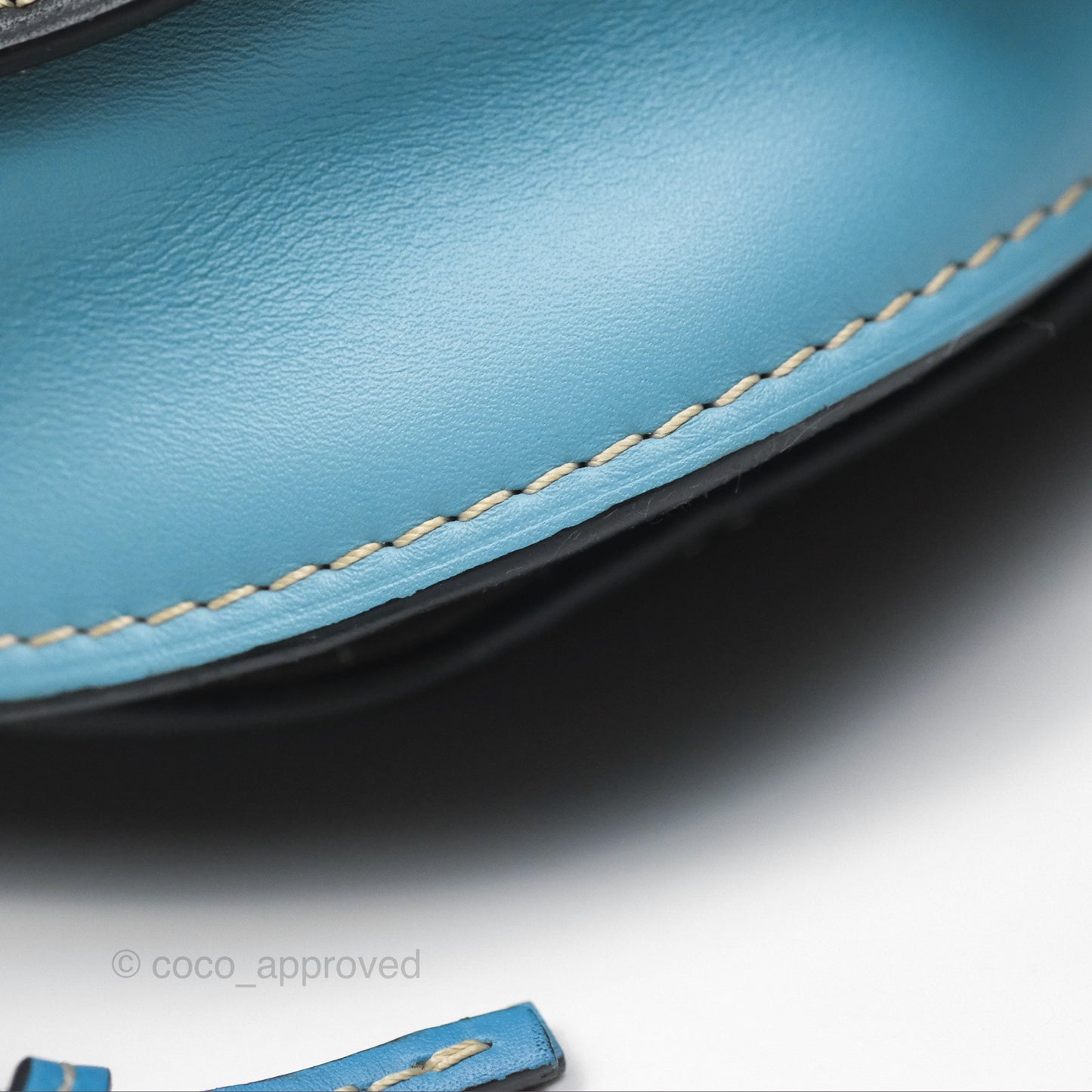 Loewe Small Gate Bag Smooth Calfskin in Black and Blue