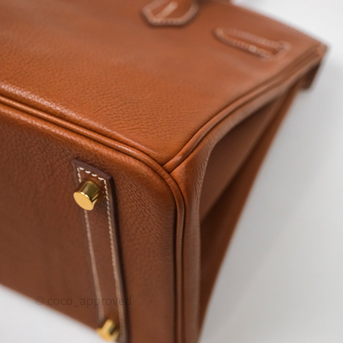 Hermes Birkin 30 Barenia Fauve Gold Hardware
