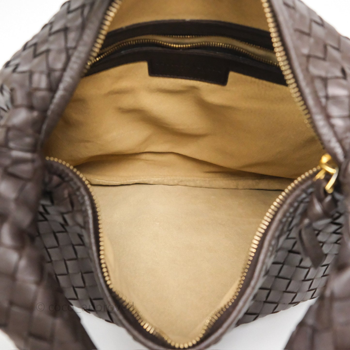 Bottega Veneta Veneta Hobo Ebano Nappa Intrecciato