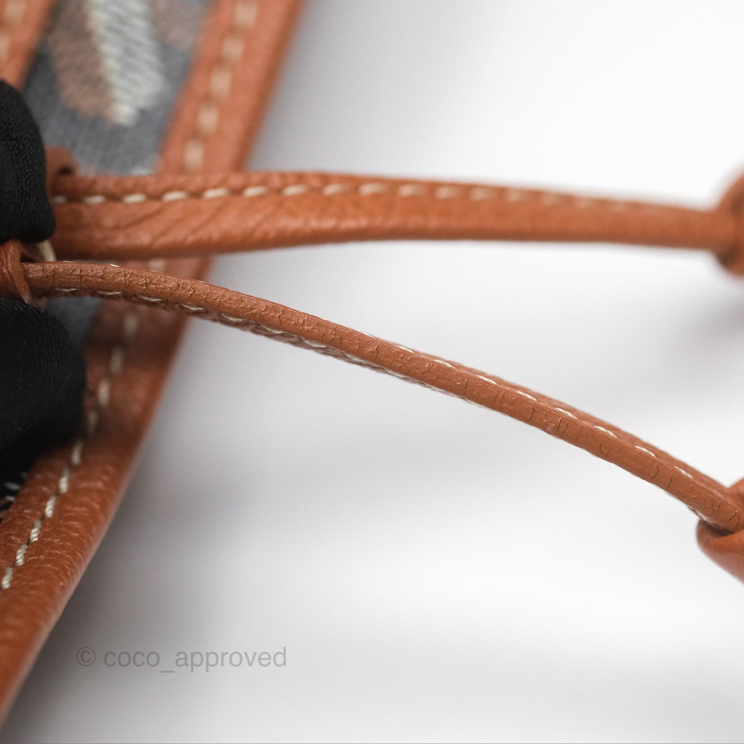 Goyard Petit Flot Bucket Bag Black & Tan Goyardine
