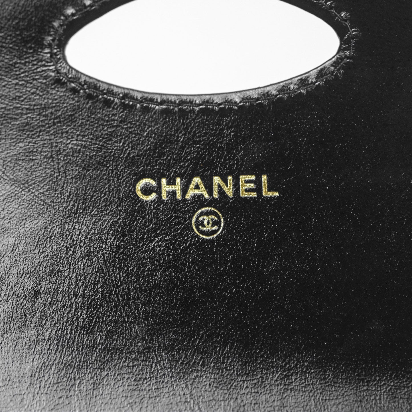 Chanel 31 Card Holder Shiny Black Calfskin Gold Hardware 24C