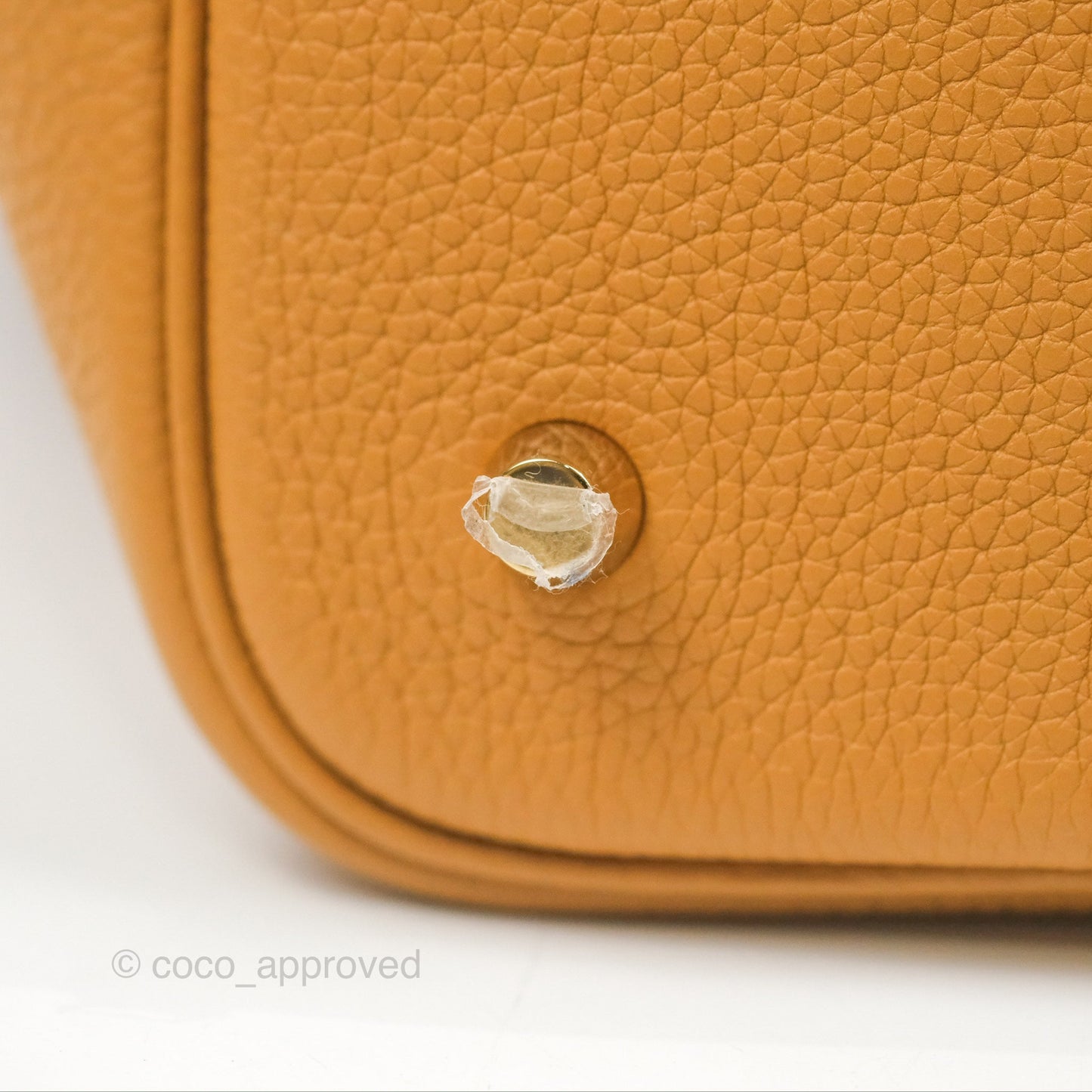 Hermès Picotin Lock 22 Sesame 2S TM Taurillon Maurice Gold Hardware