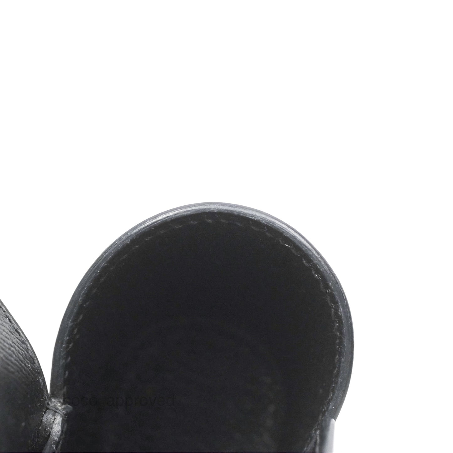 Hermes Octogone 23 Black Epsom