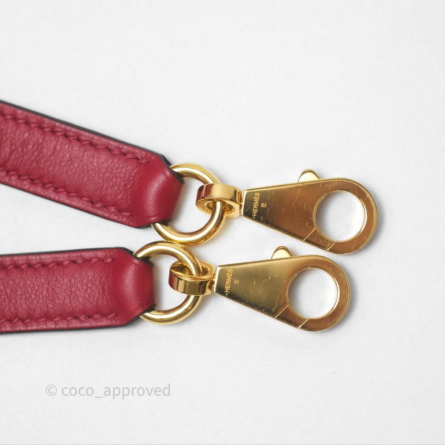 Hermès Kelly II 25 Retourne Swift Rouge Piment 5X Gold Hardware