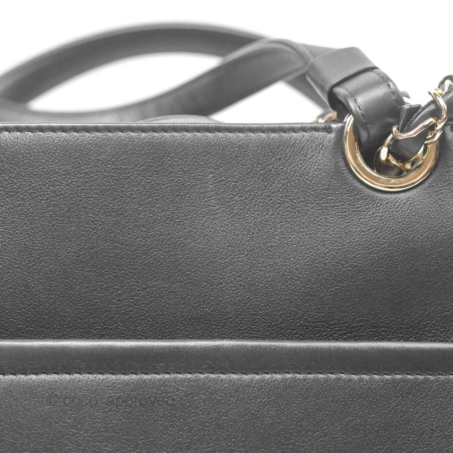 Chanel CC Zipped Shopping Tote Calfskin Gold Hardware