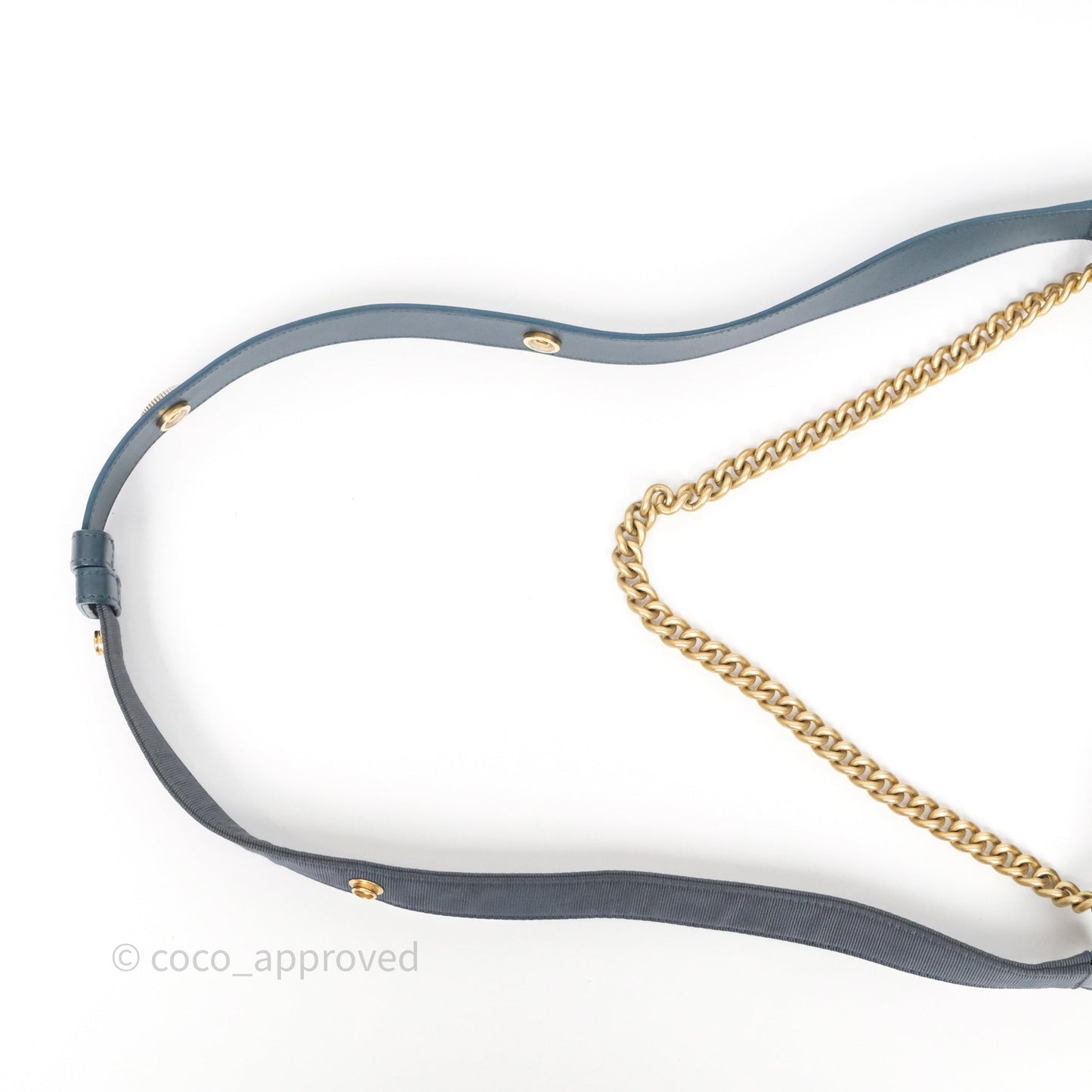Chanel Button Up Hobo Bag Quilted Teal Calfskin Aged Gold Hardware