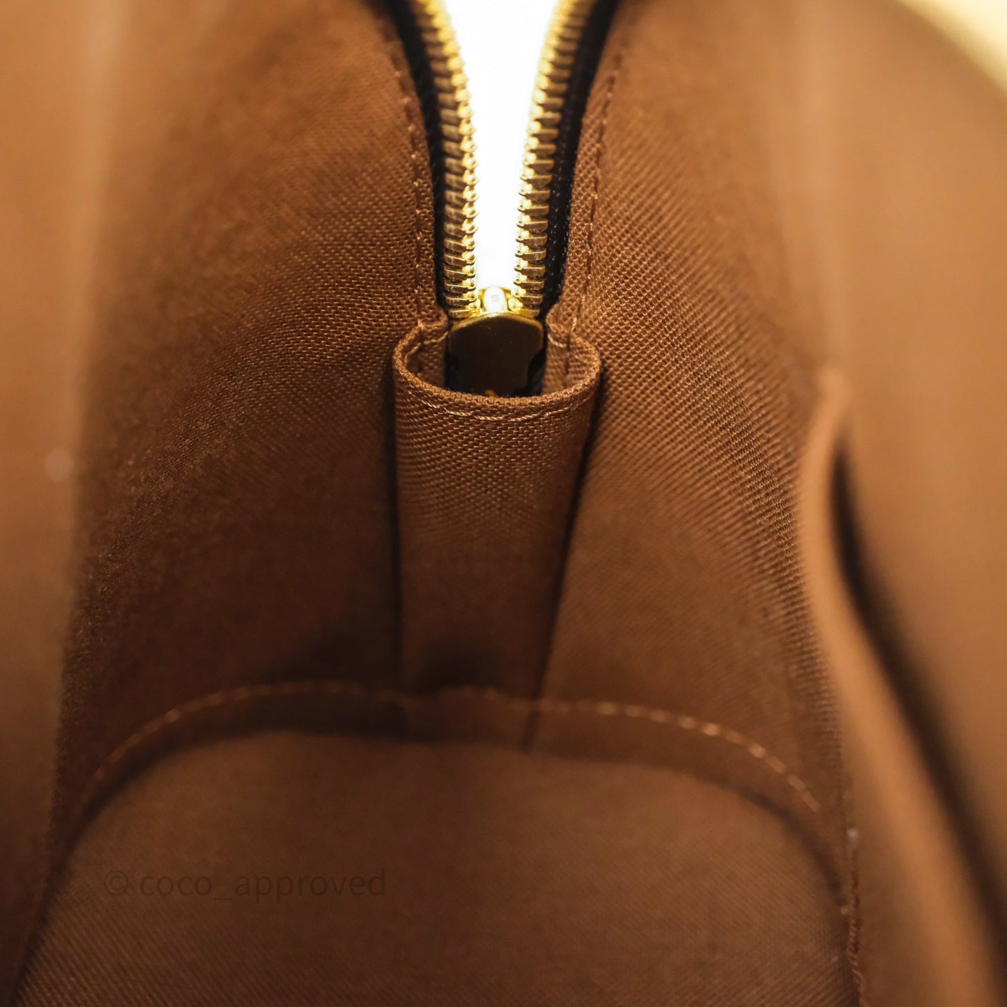 Louis Vuitton Monogram Alma BB Bag Gold Hardware