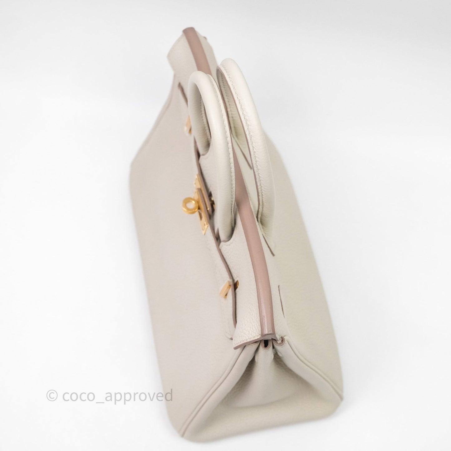 Hermes Birkin 25 Beton Togo Gold Hardware