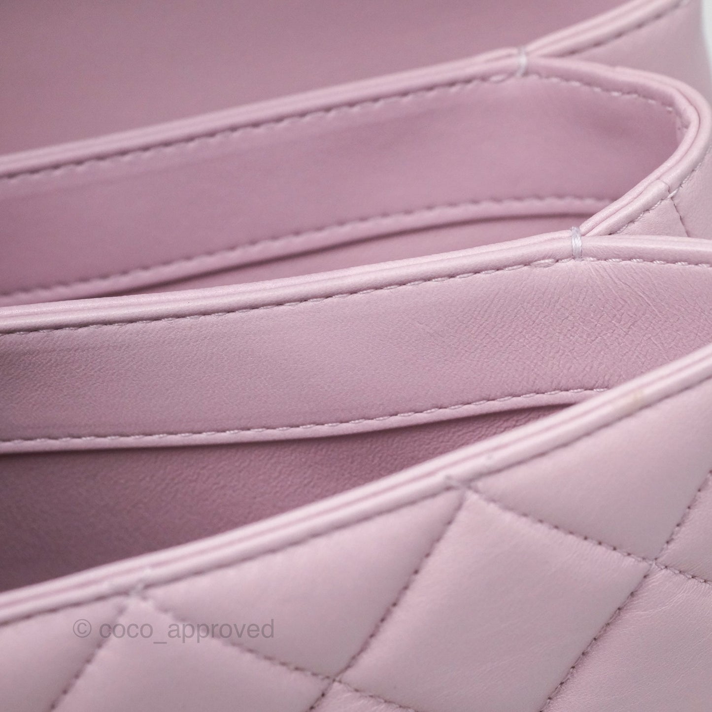Chanel Small Trendy CC Mauve Pink Lambskin Gold Hardware