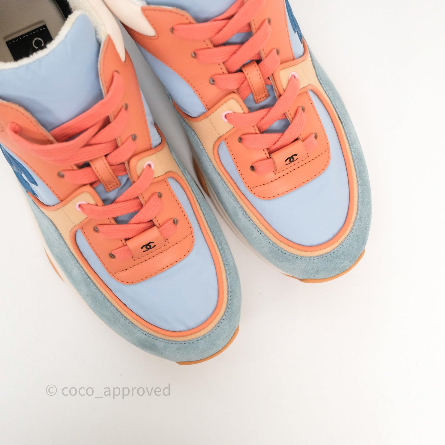 Chanel CC Sneakers Multicolor Size 38