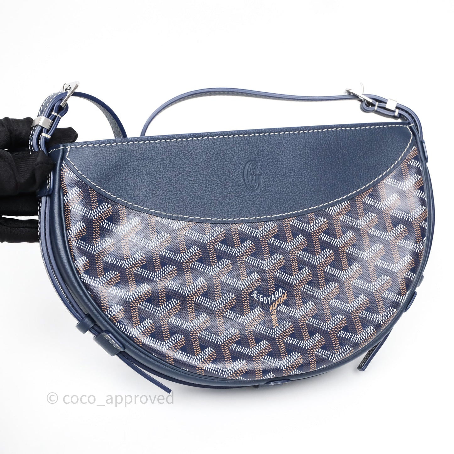 Goyard Hirondelle Bag Navy Blue