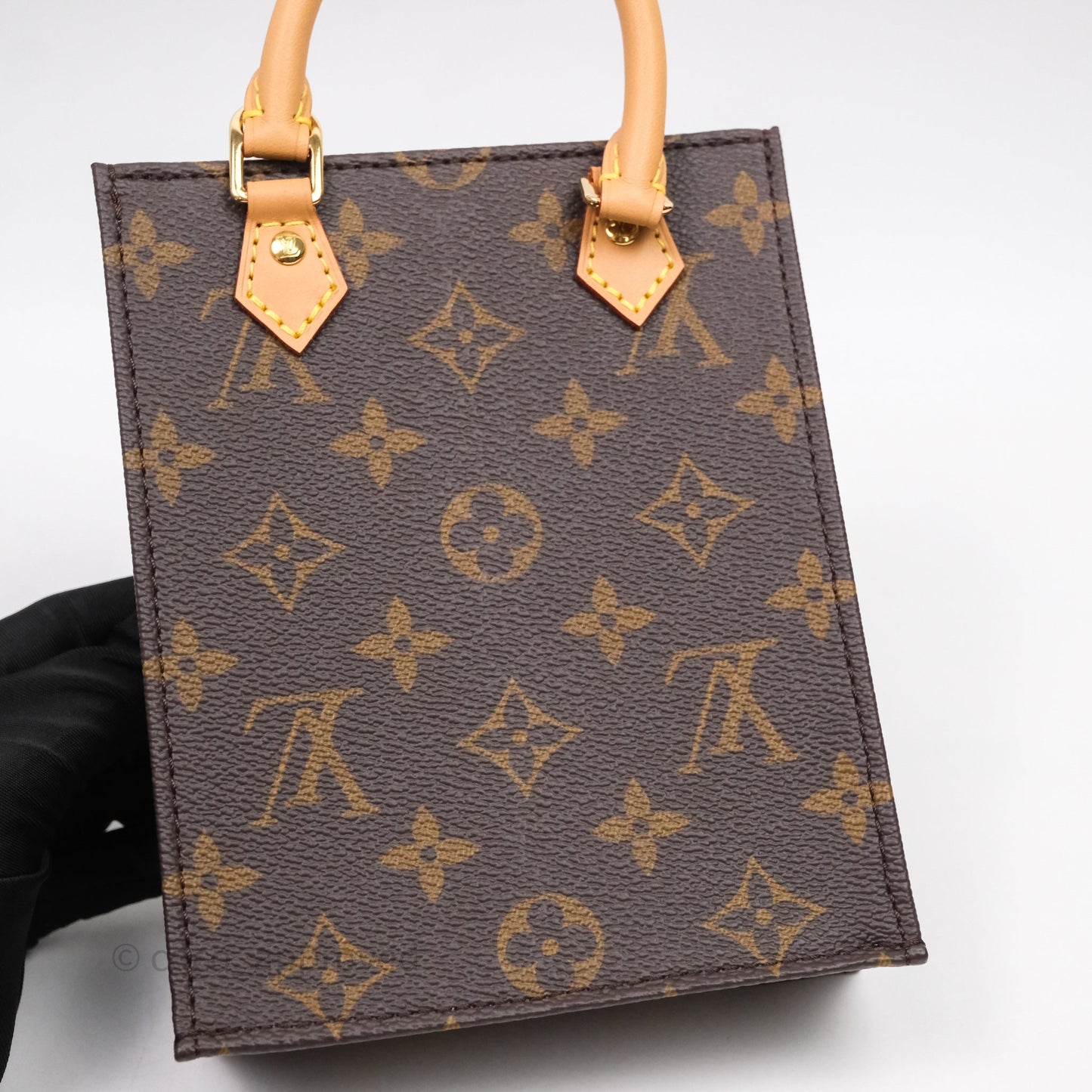 Louis Vuitton Petit Sac Plat Bag Monogram Canvas