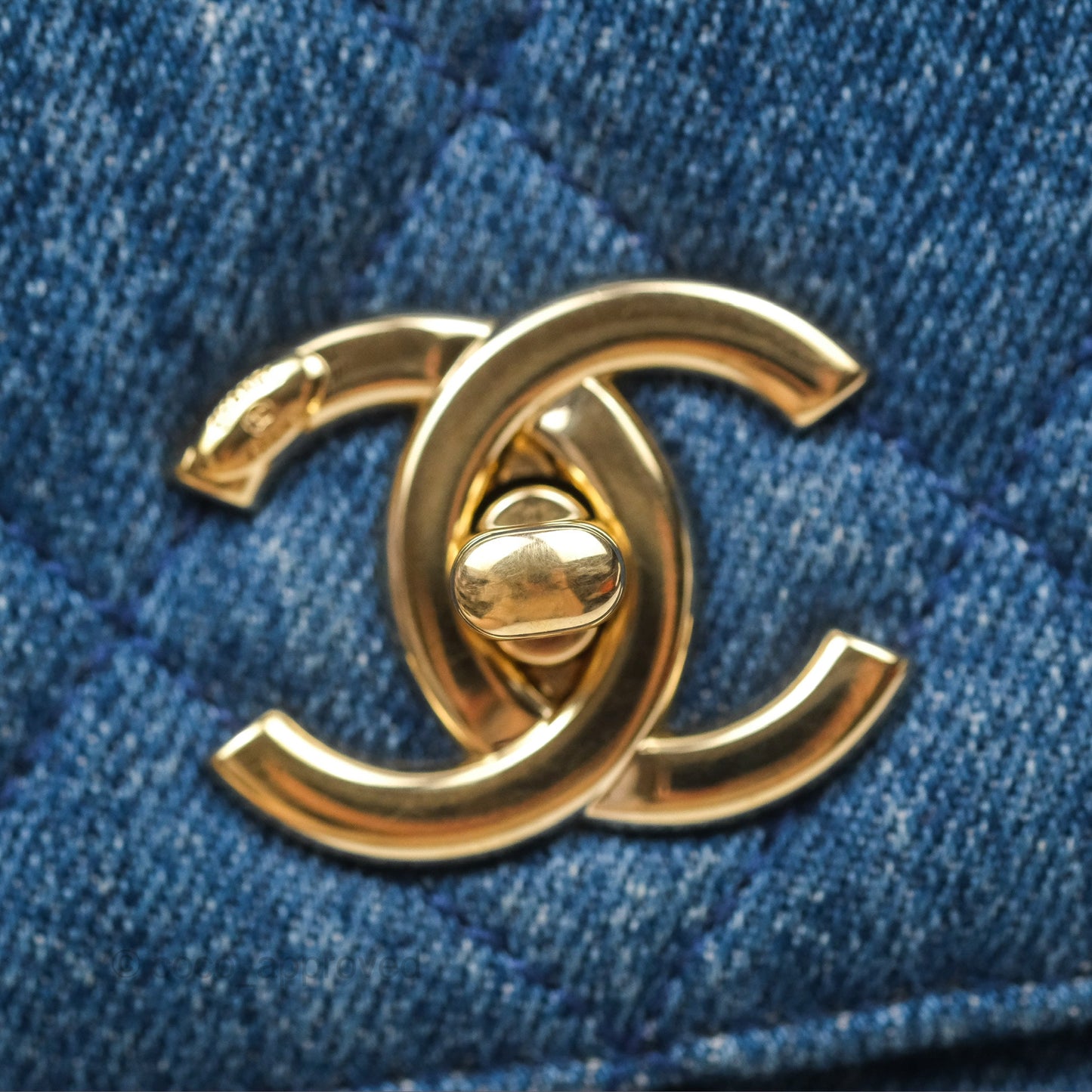 Chanel Small Trendy CC Denim Gold Hardware