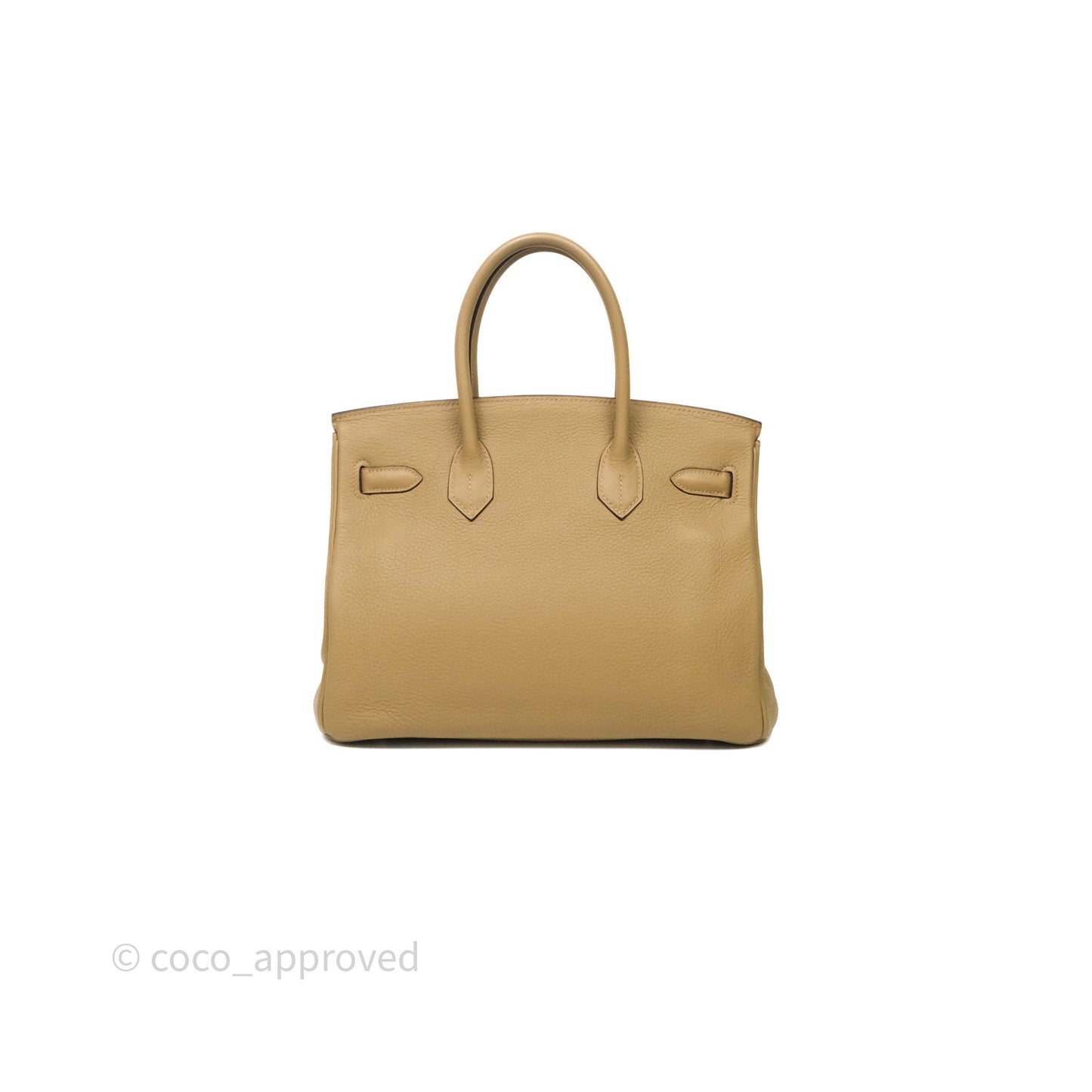 Hermès Birkin 30 Tabac-Camel 24 Togo Palladium Hardware