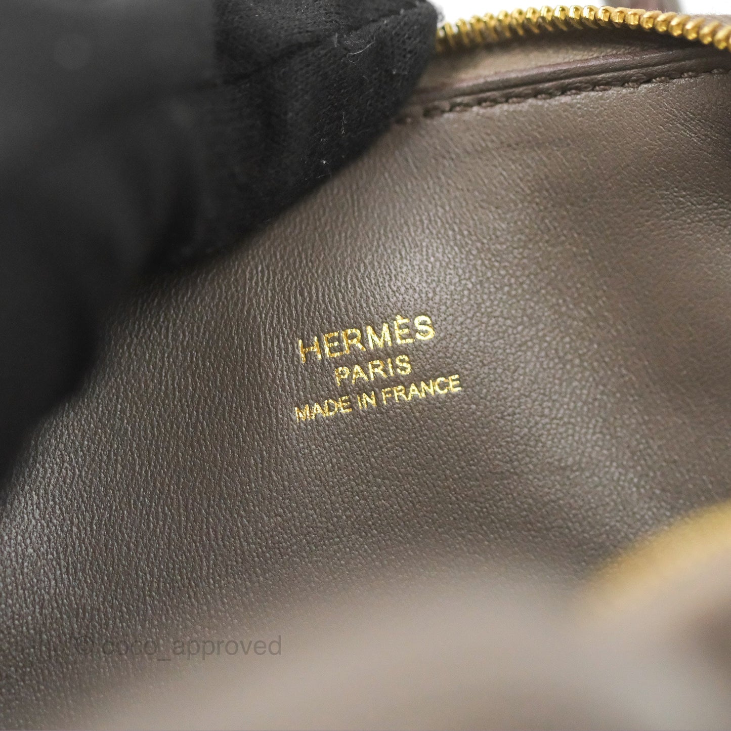 Hermès Bolide Mini 1923 Gris Etain 8F Evercolor Gold Hardware