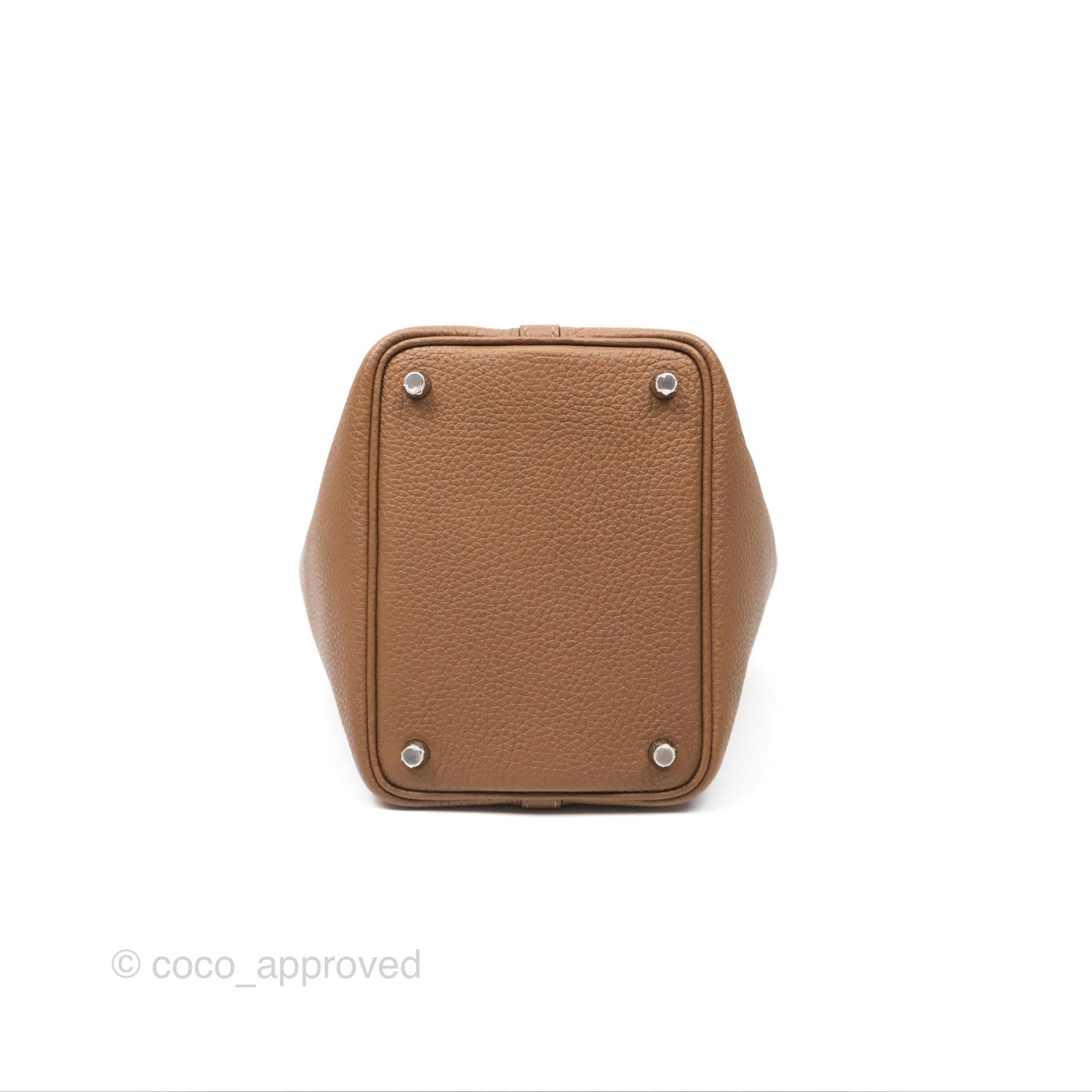 Hermès Picotin Lock 18 Alezan 3G/ Biscuit 48 Clemence Palladium Hardware